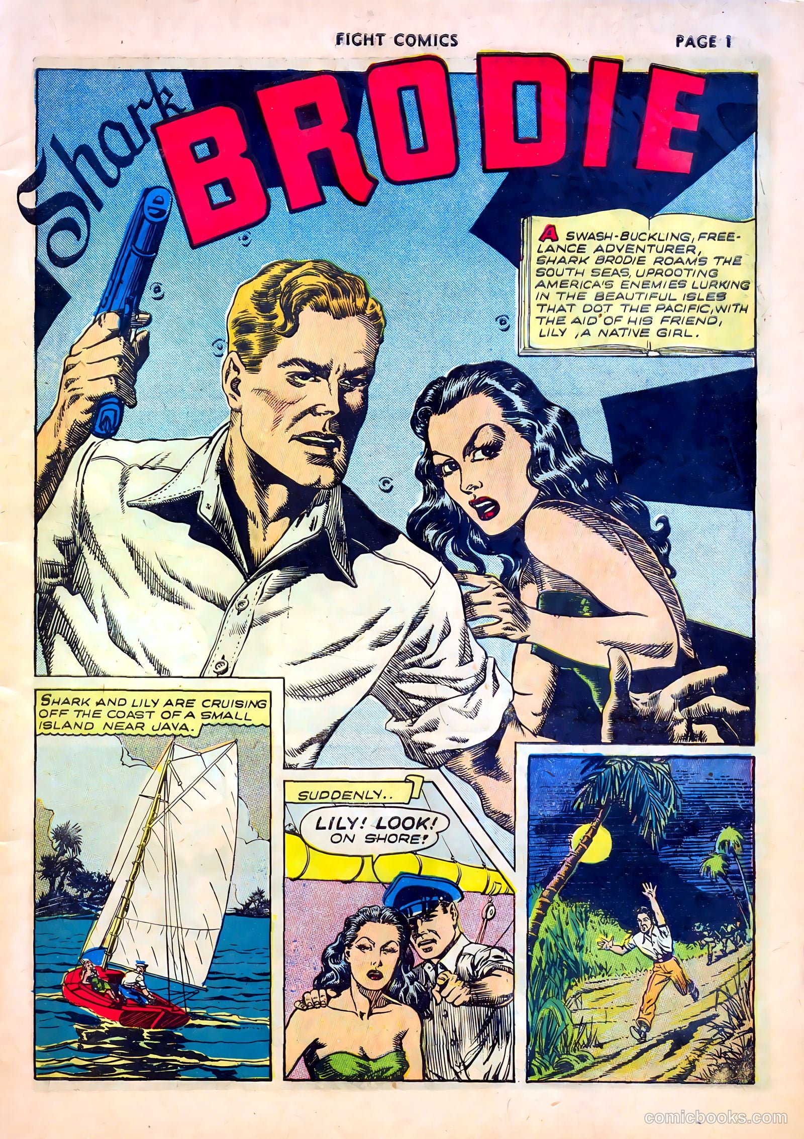 Fight Comics #20 — page 3 of 69