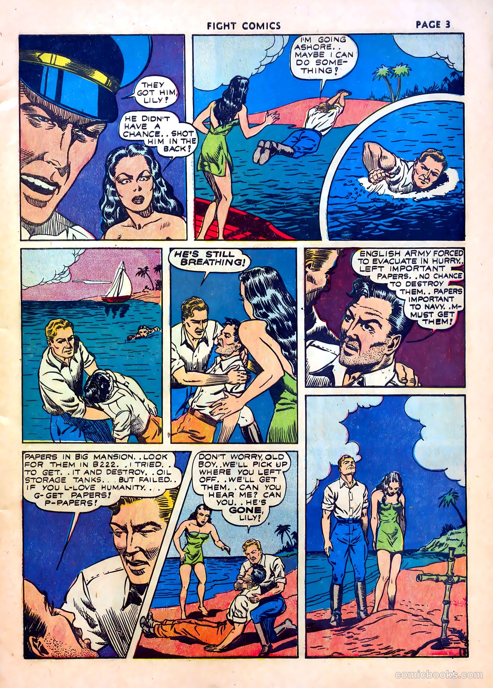 Fight Comics #20 — page 5 of 69