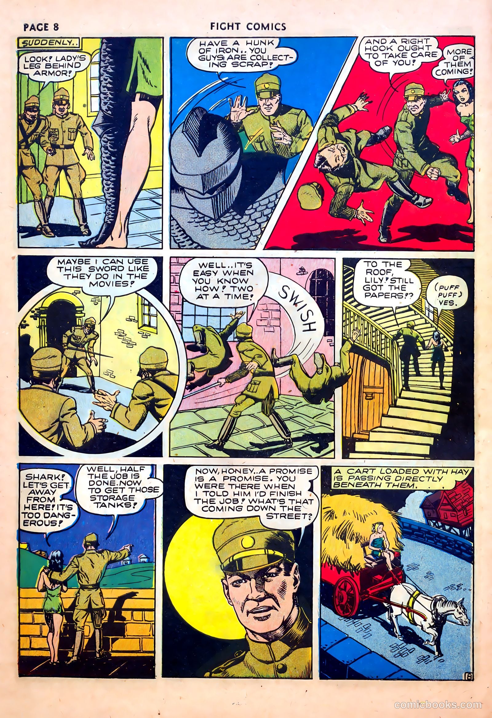 Fight Comics #20 — page 10 of 69