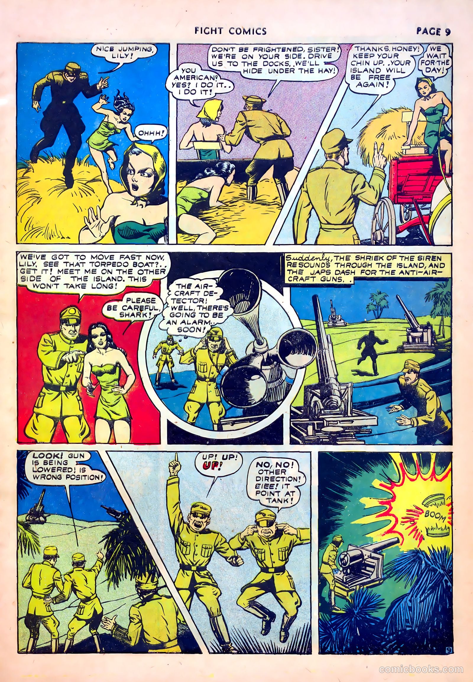 Fight Comics #20 — page 11 of 69