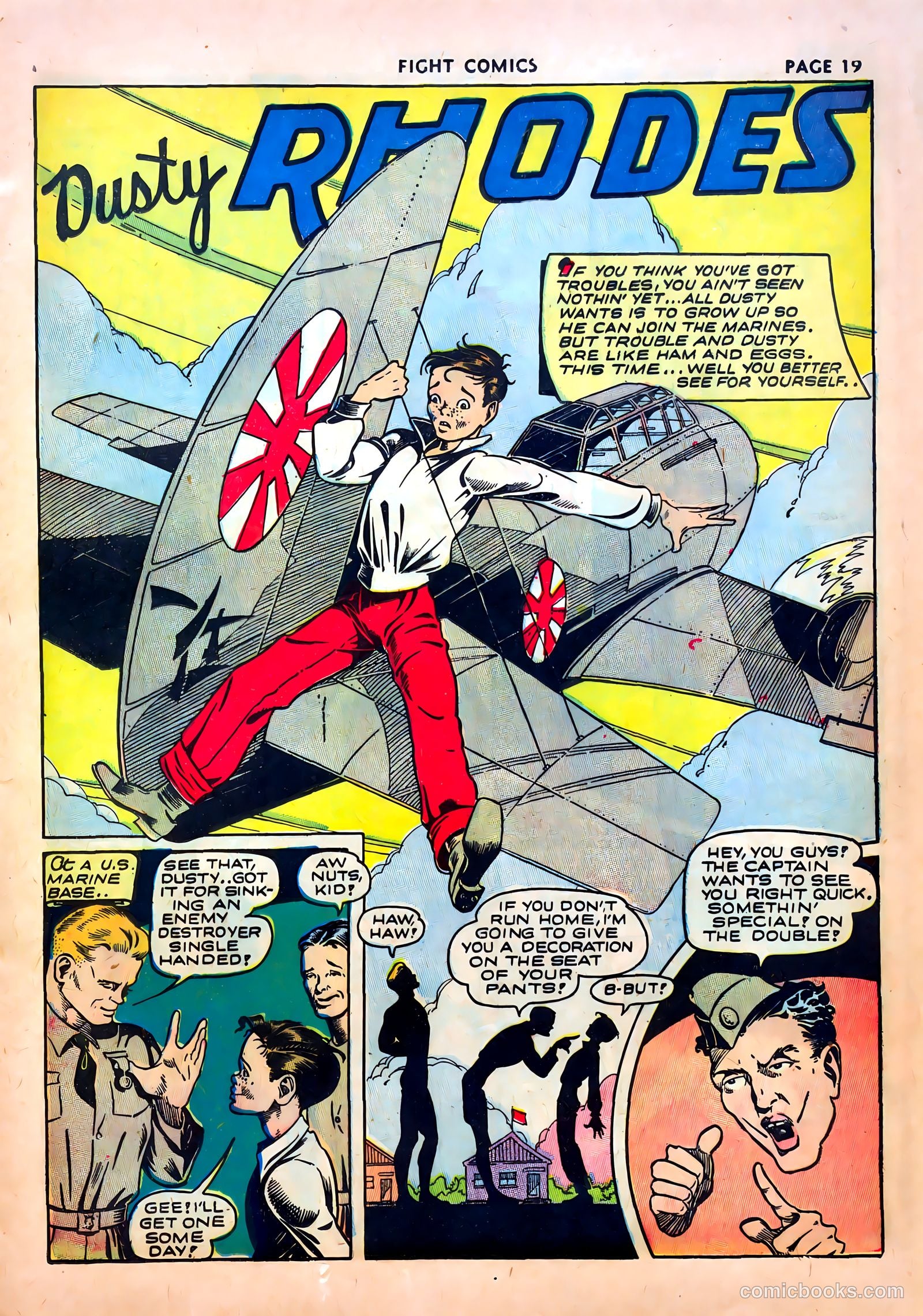 Fight Comics #20 — page 21 of 69