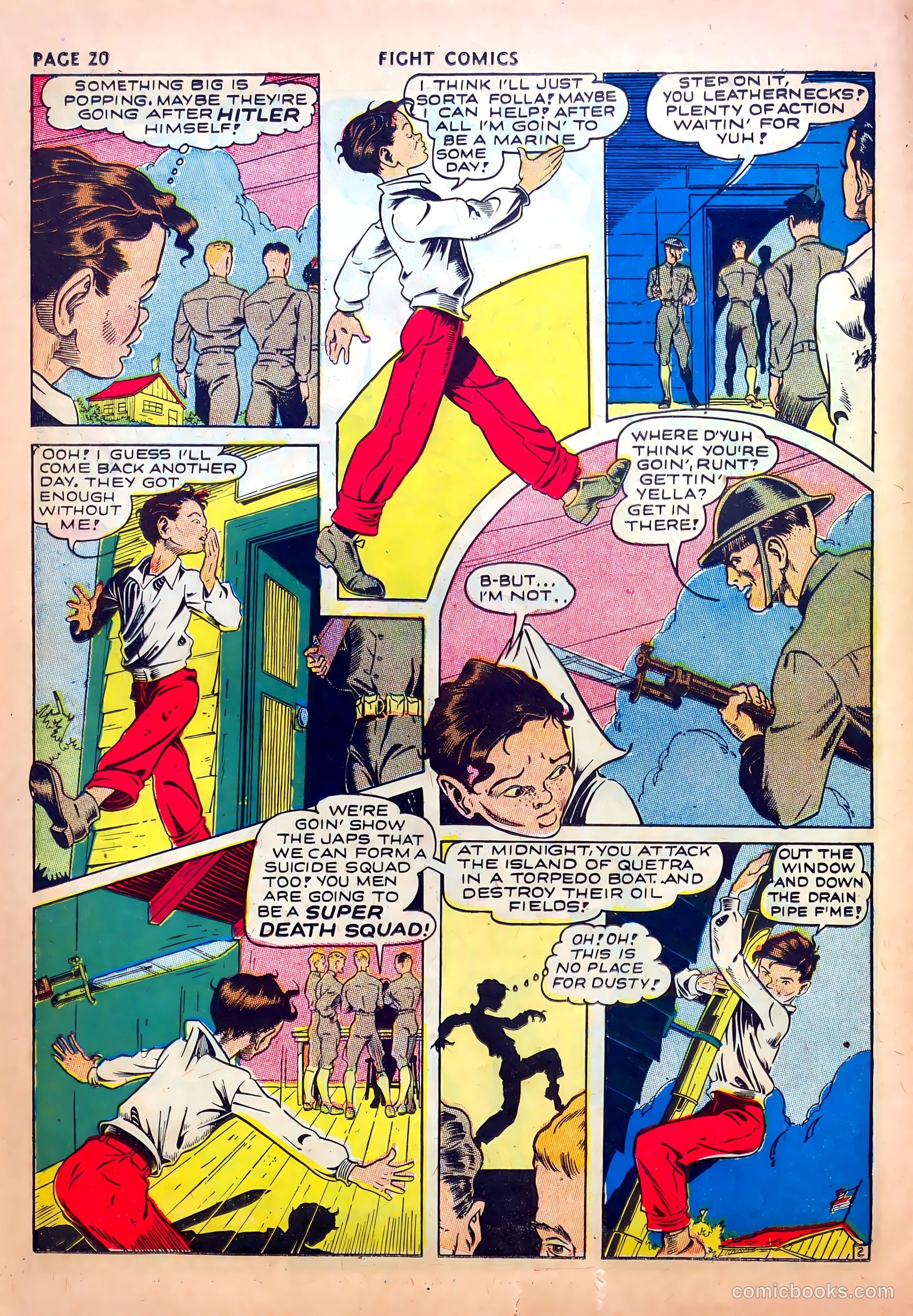 Fight Comics #20 — page 22 of 69