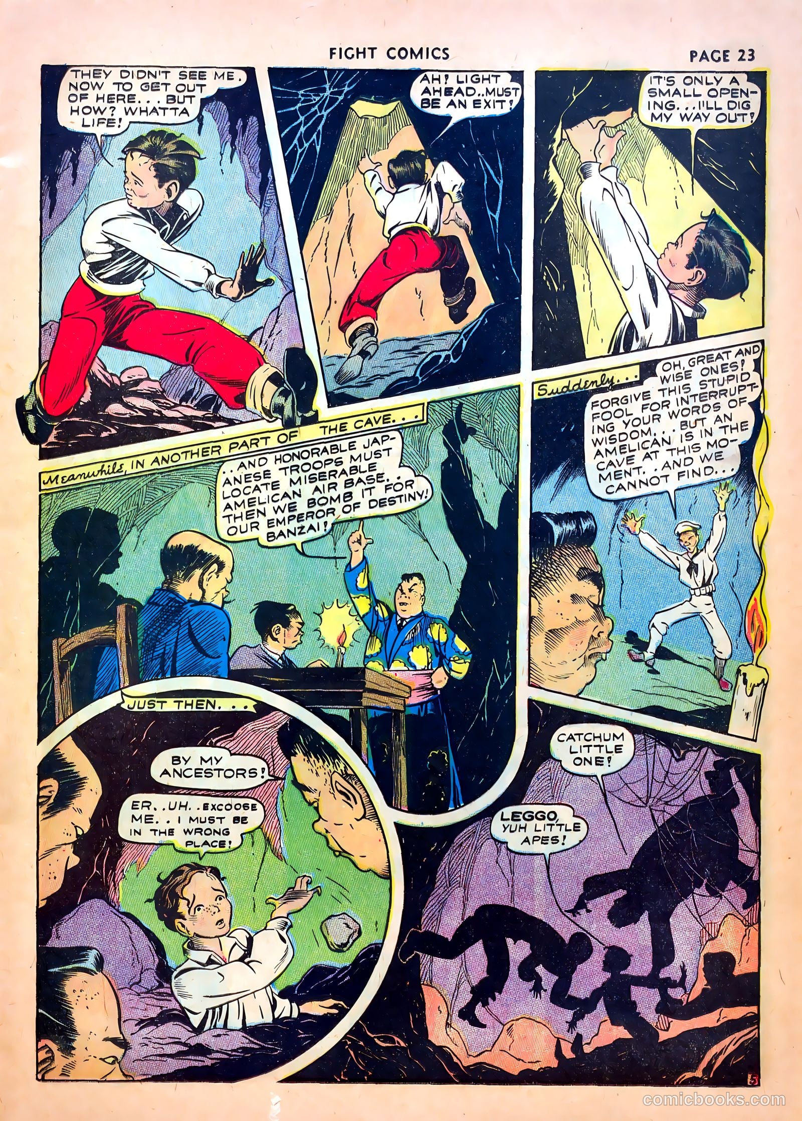 Fight Comics #20 — page 25 of 69