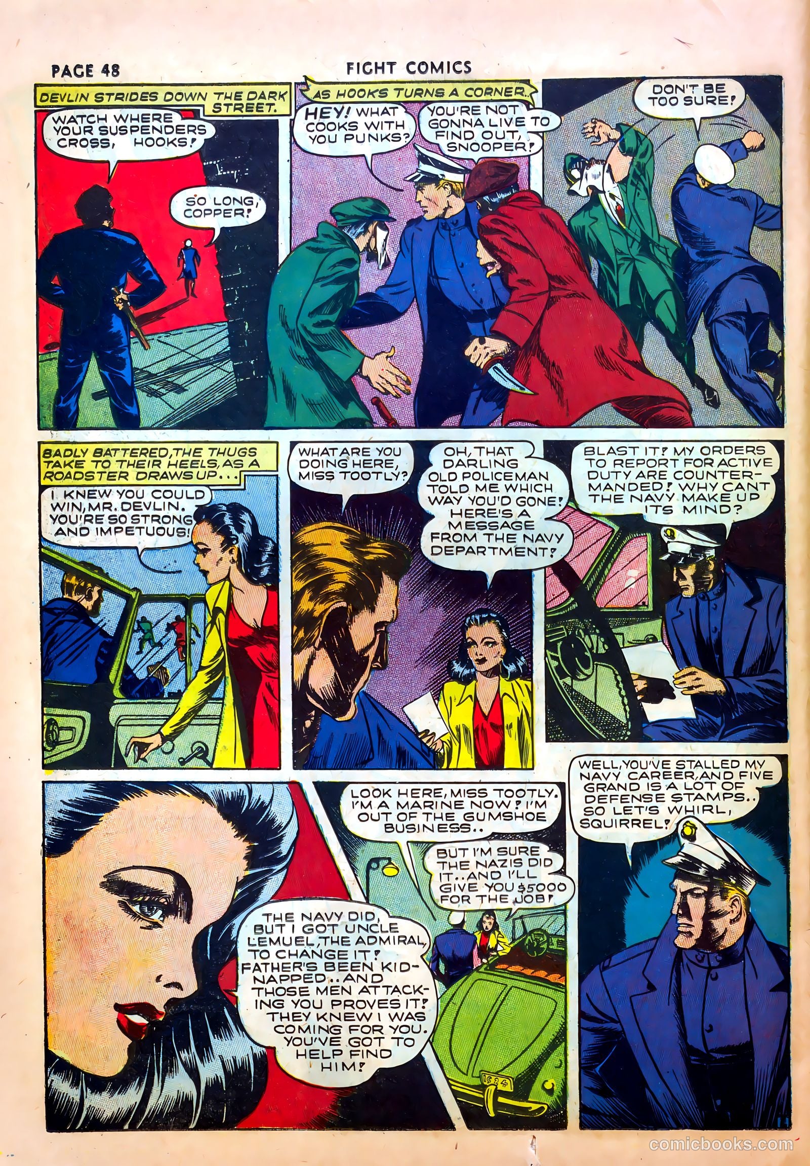 Fight Comics #20 — page 50 of 69