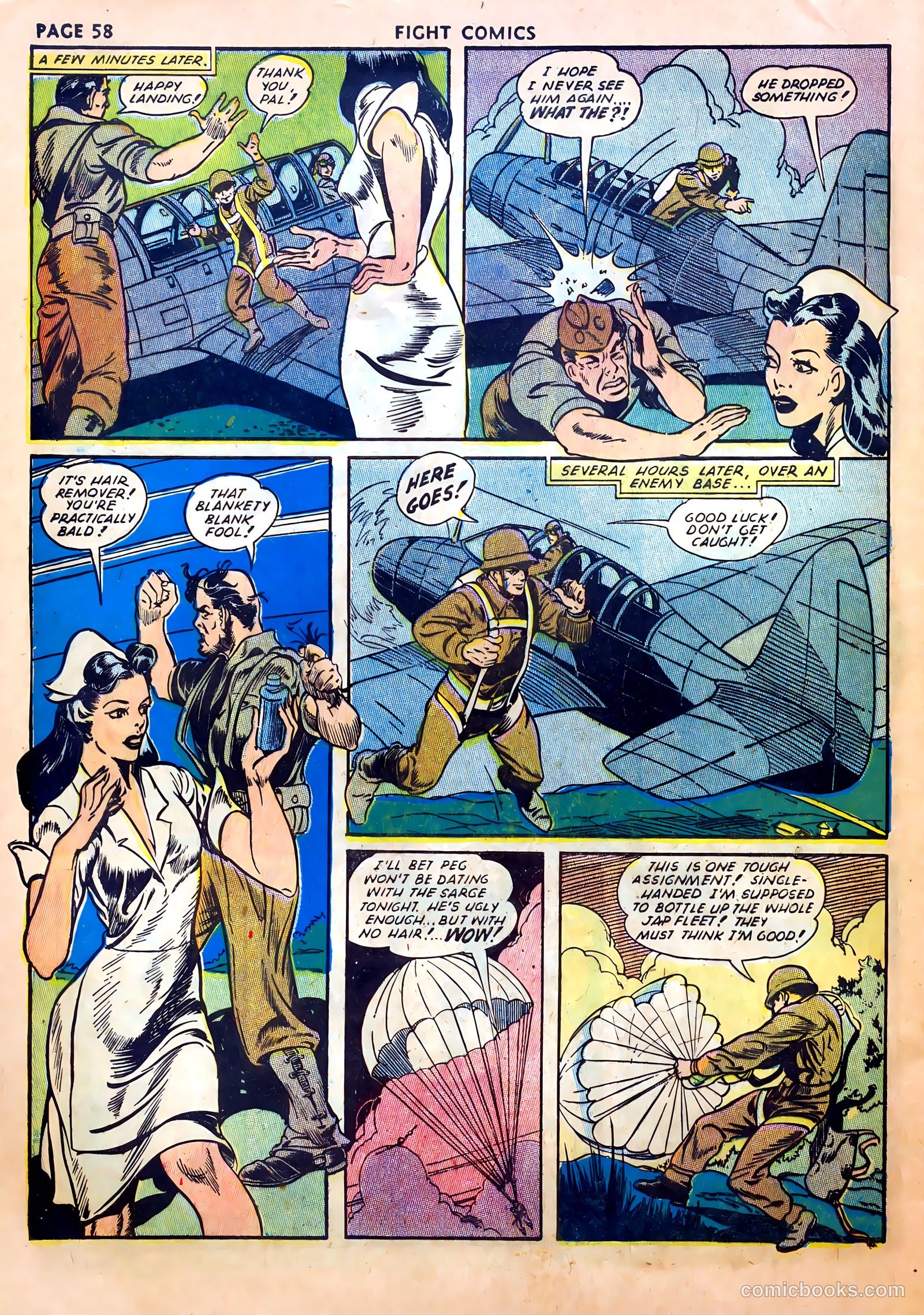 Fight Comics #20 — page 60 of 69