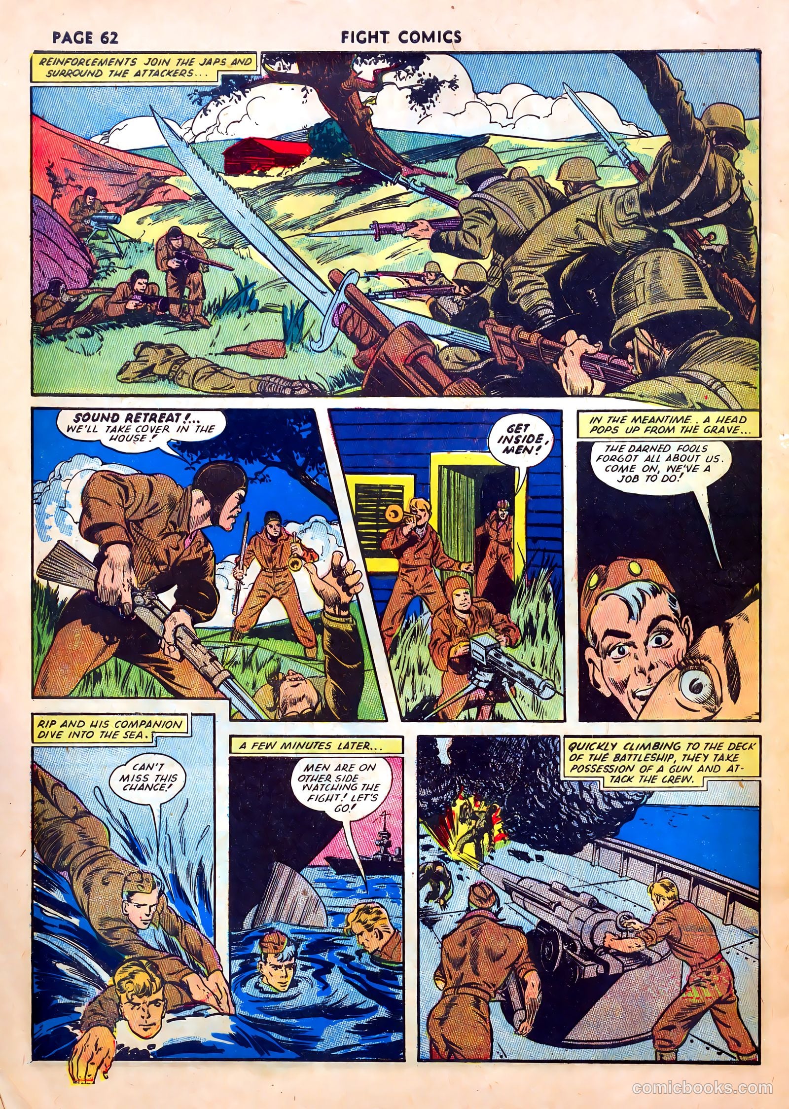Fight Comics #20 — page 64 of 69