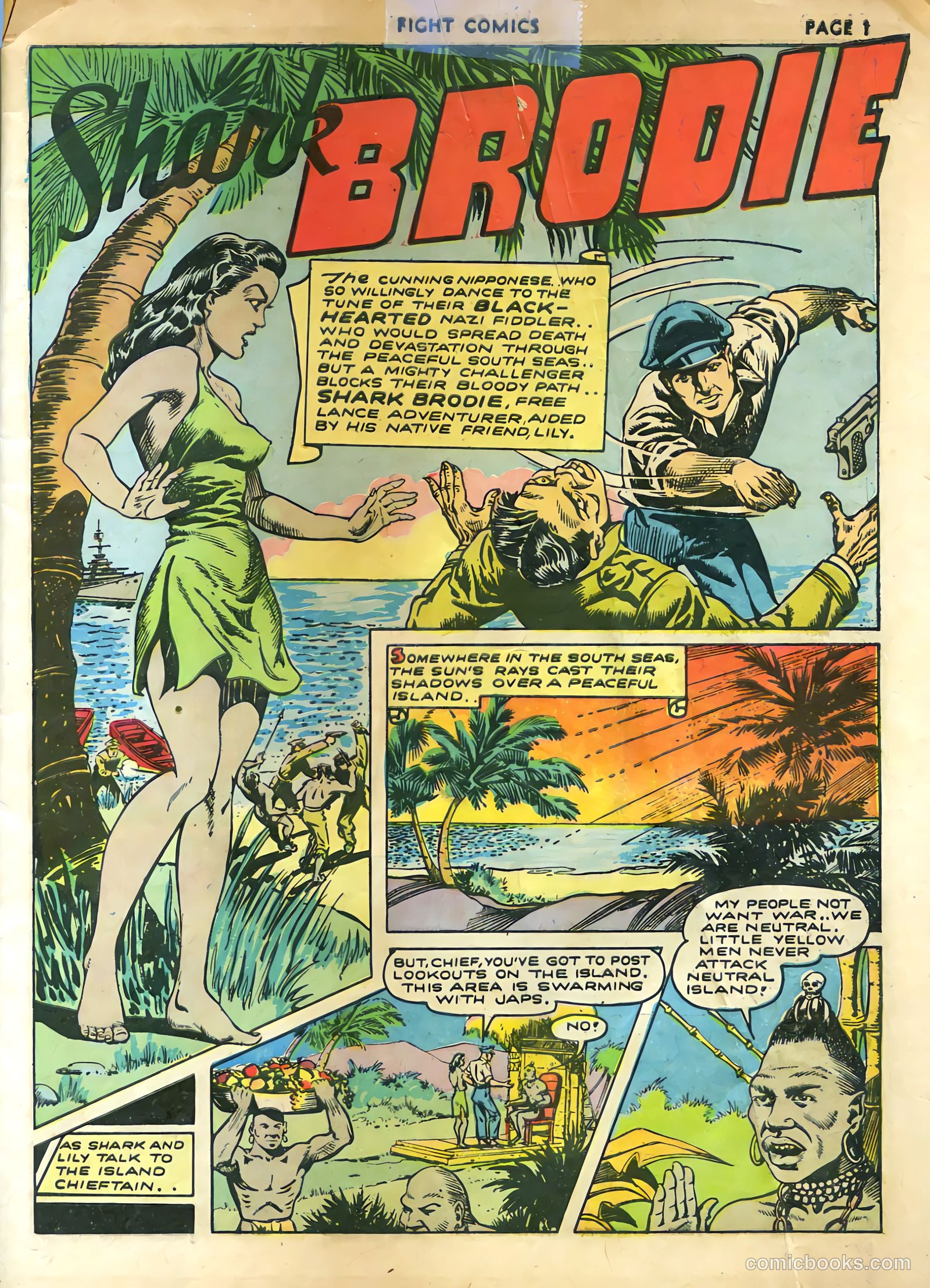 Fight Comics #21 — page 3 of 68