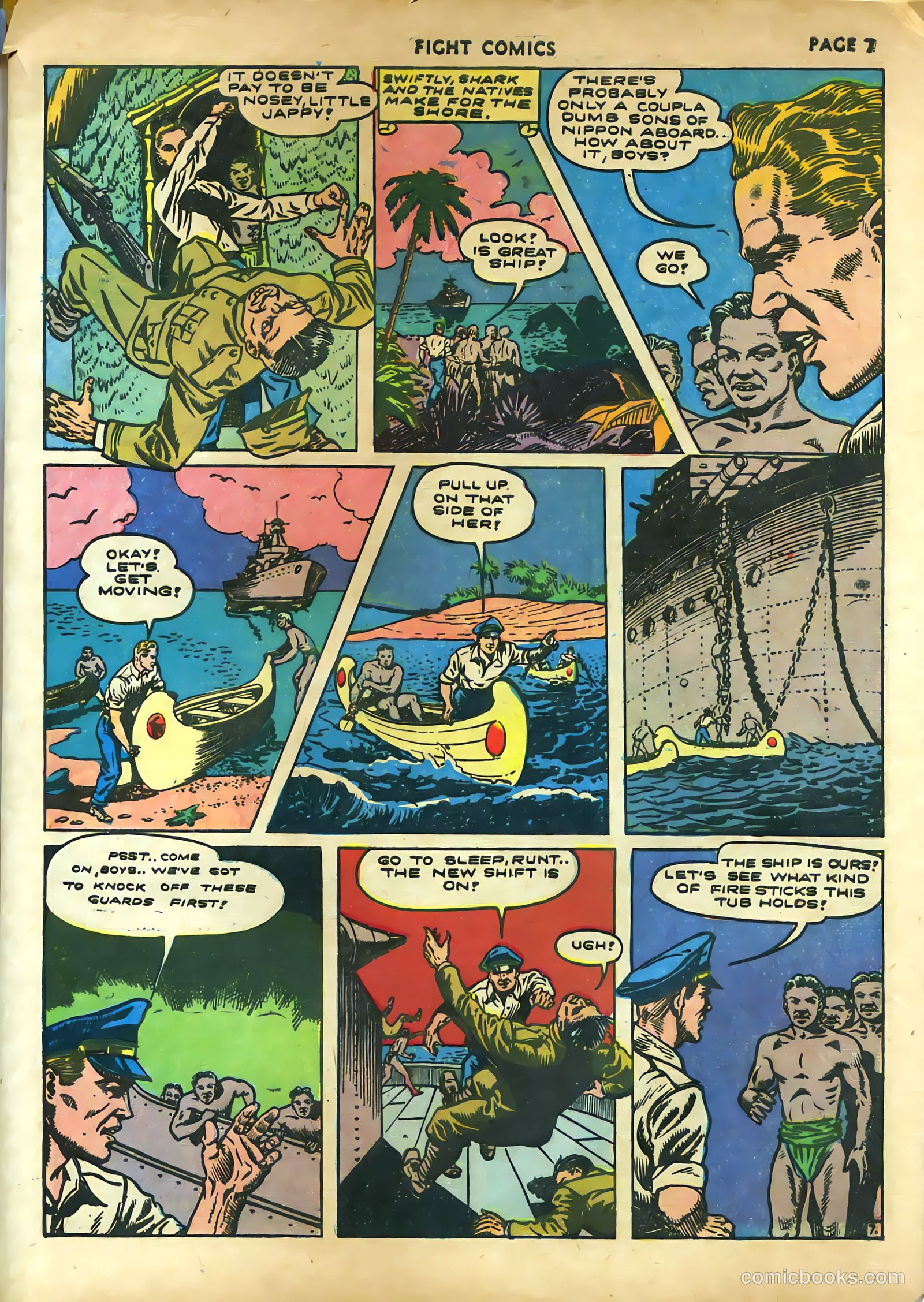 Fight Comics #21 — page 9 of 68