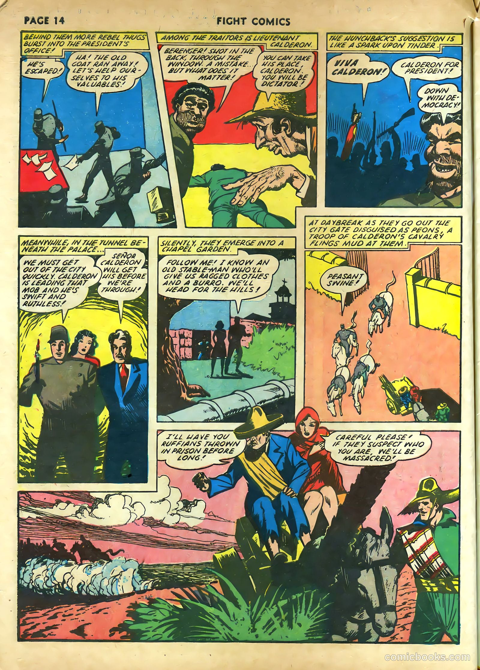 Fight Comics #21 — page 16 of 68
