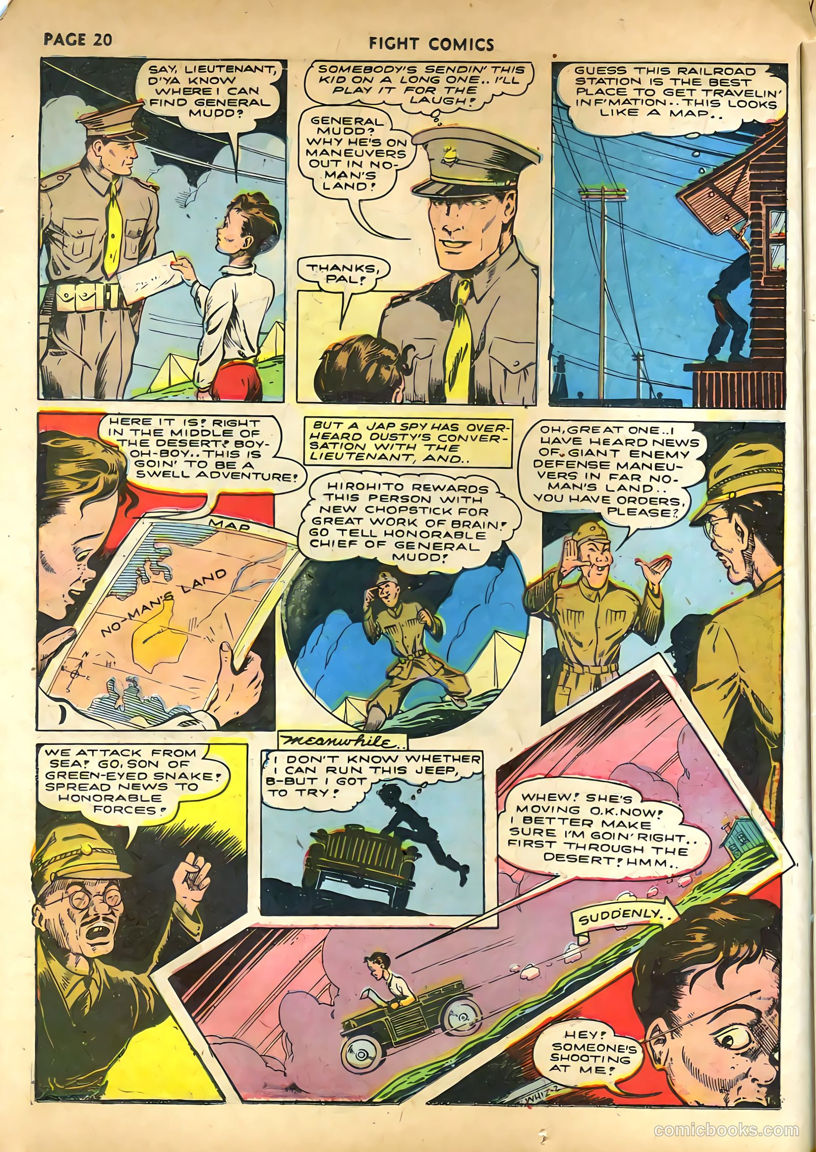 Fight Comics #21 — page 22 of 68