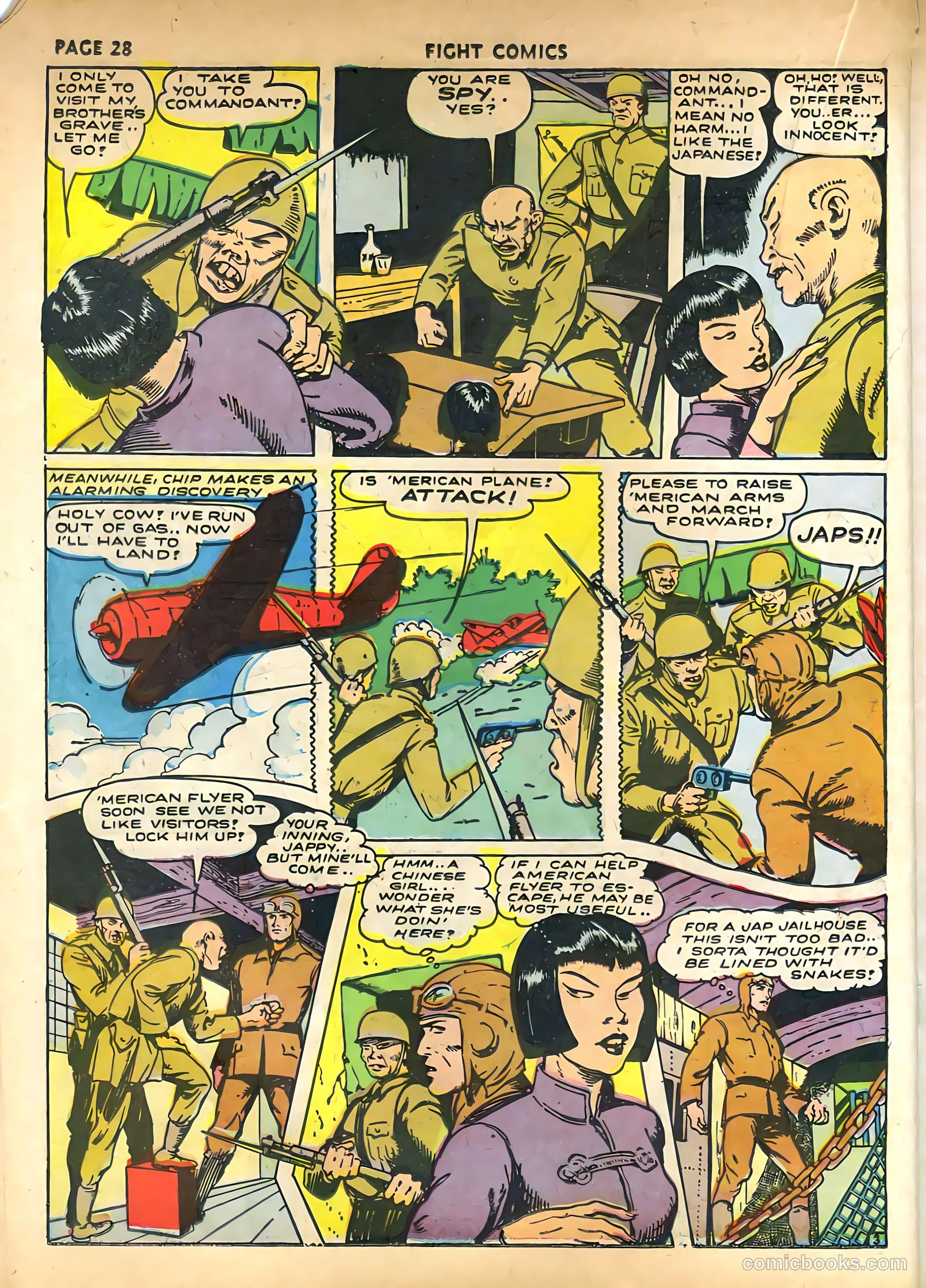 Fight Comics #21 — page 30 of 68