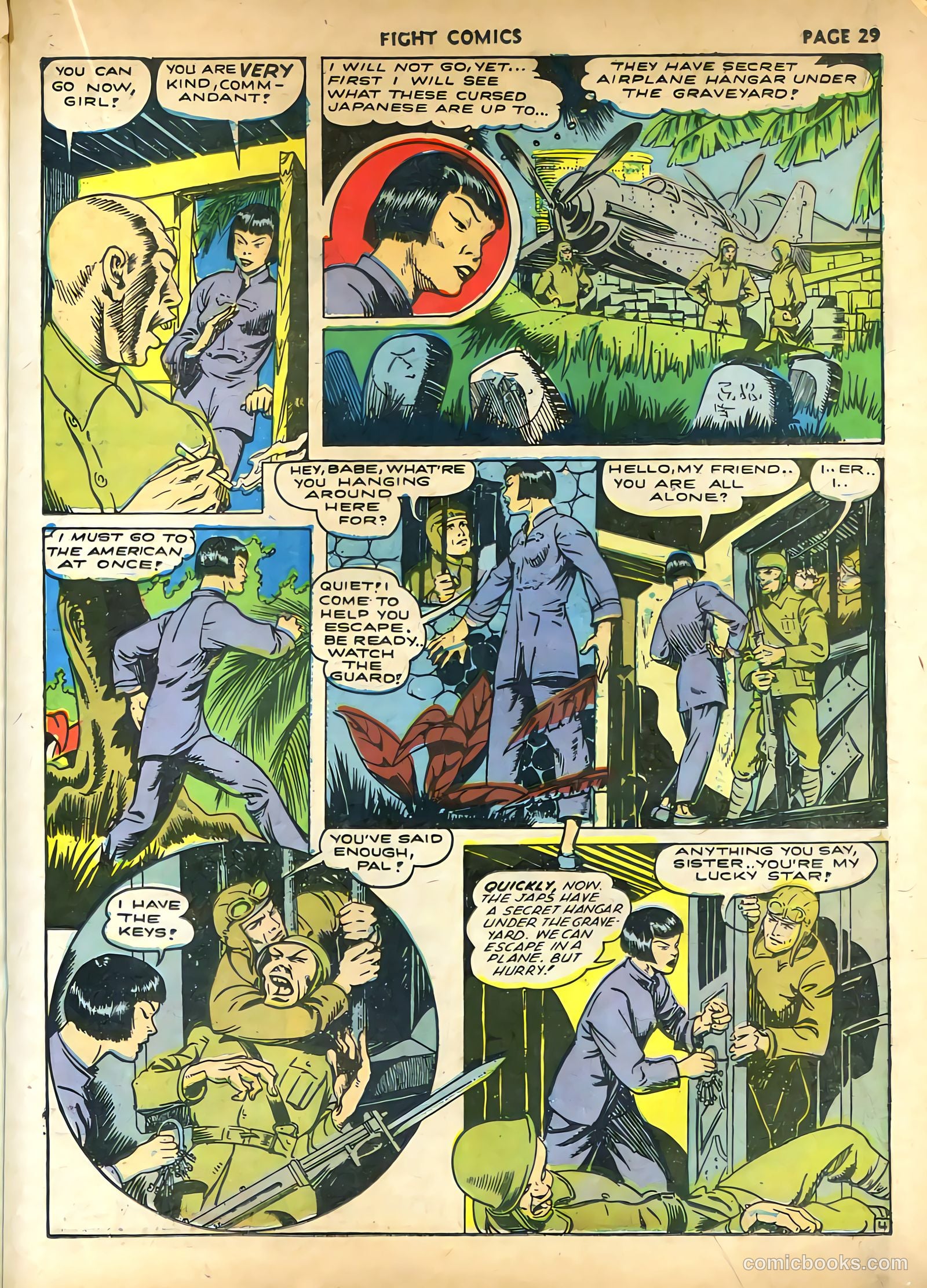 Fight Comics #21 — page 31 of 68