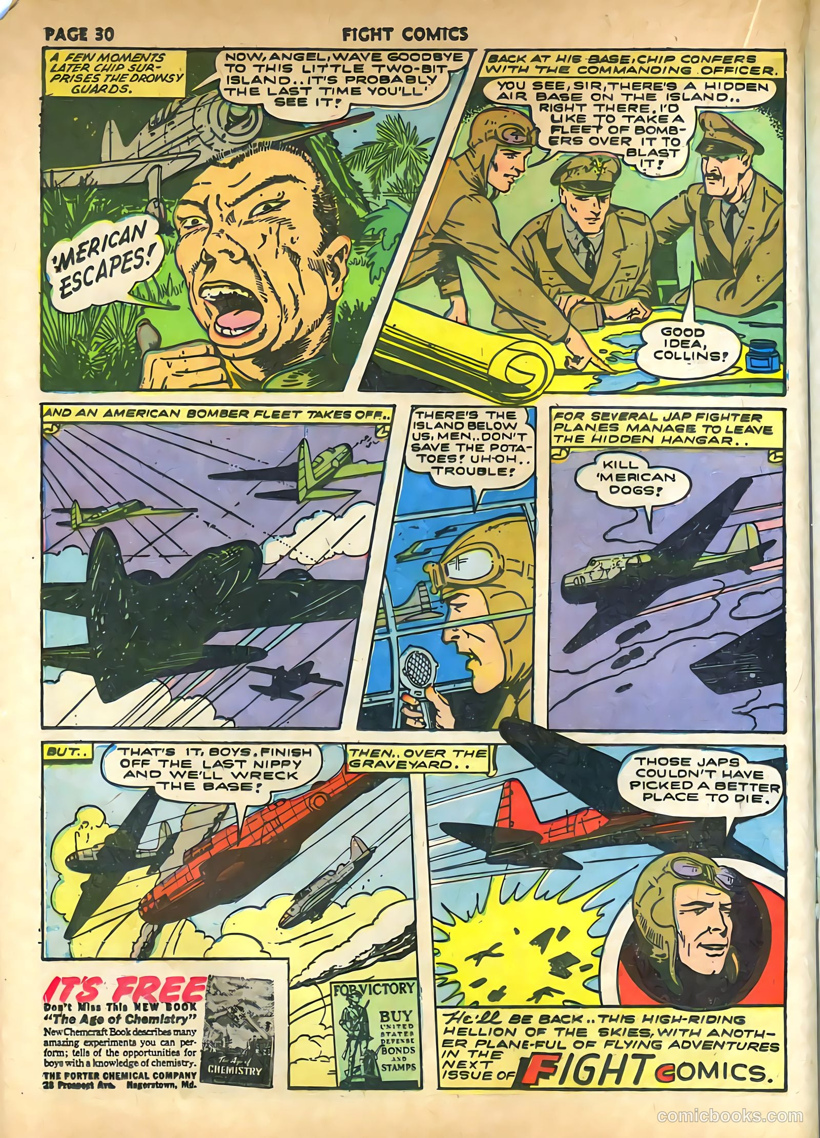 Fight Comics #21 — page 32 of 68