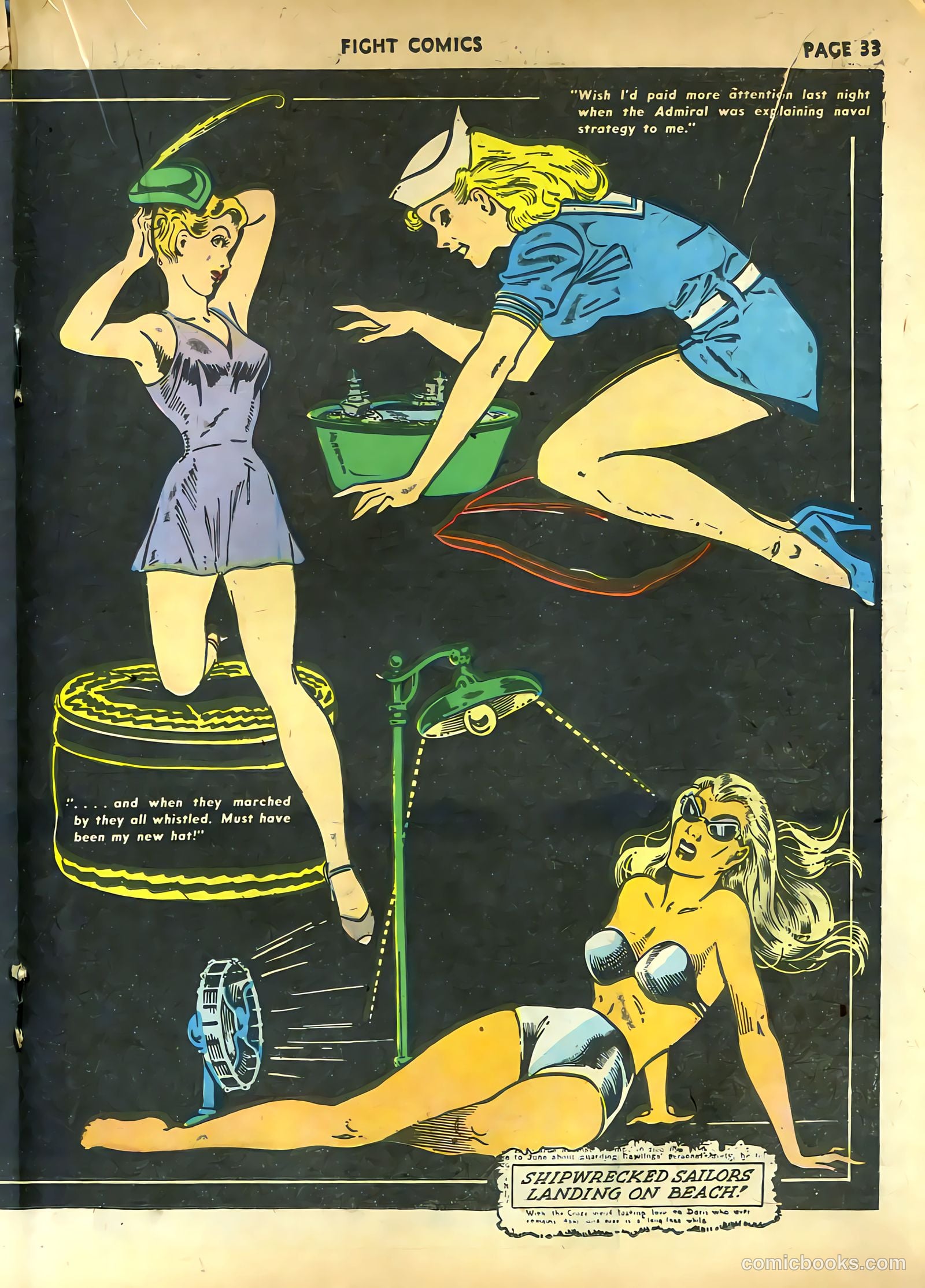 Fight Comics #21 — page 35 of 68