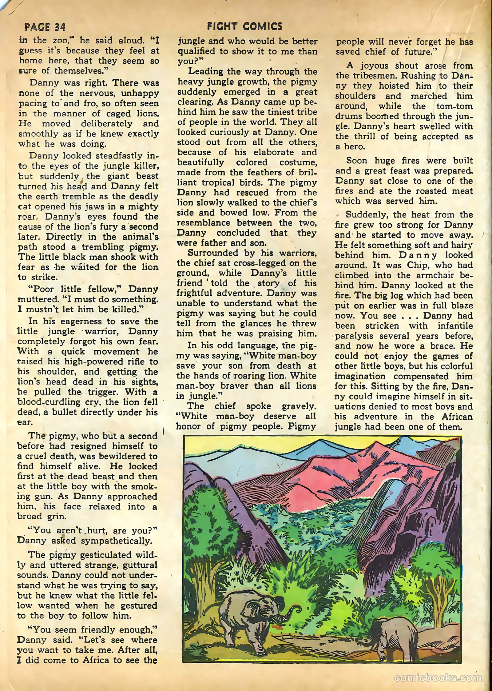Fight Comics #21 — page 36 of 68