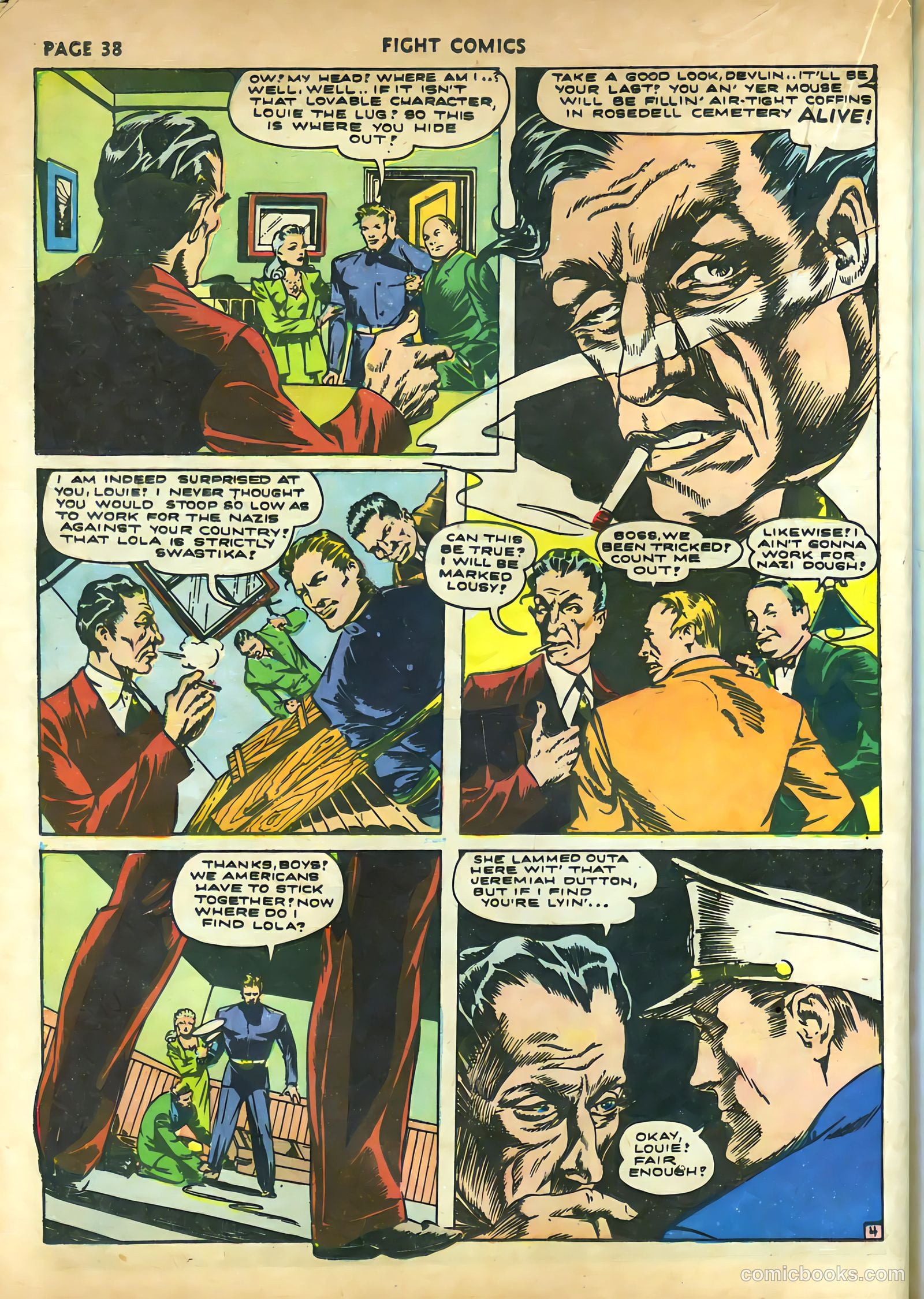 Fight Comics #21 — page 40 of 68