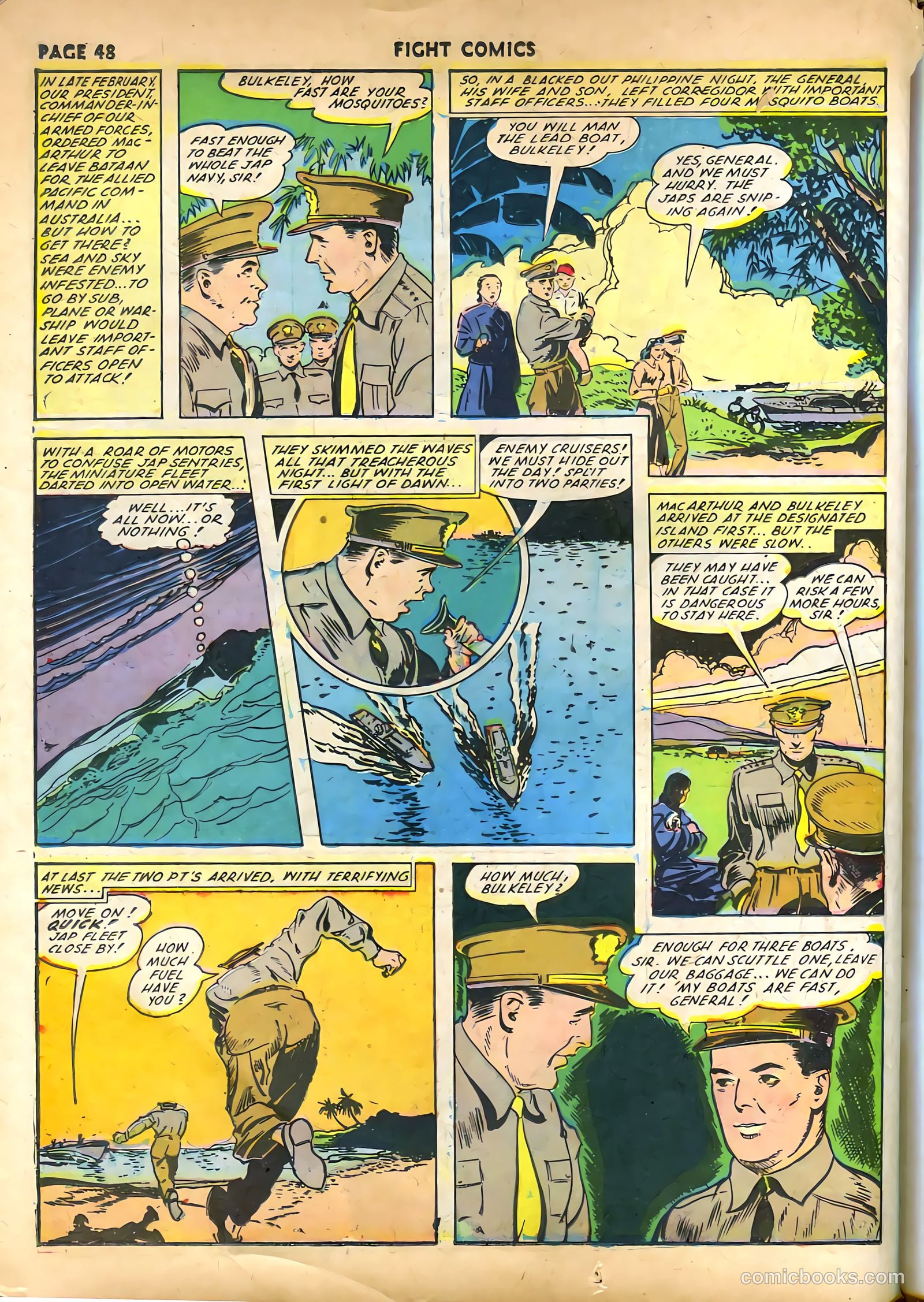 Fight Comics #21 — page 50 of 68
