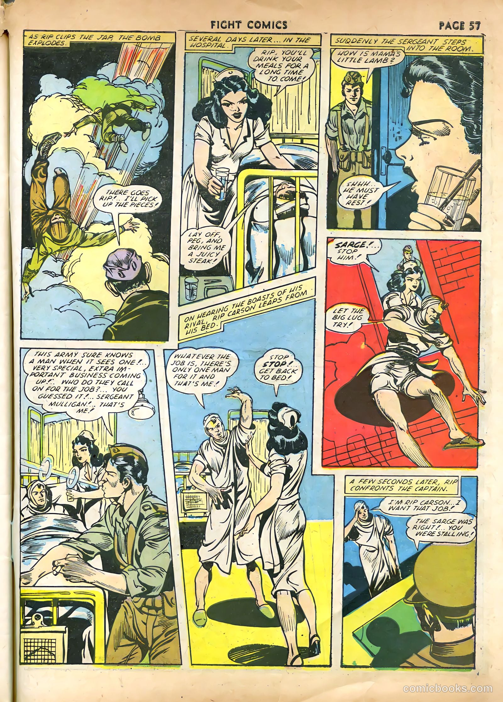 Fight Comics #21 — page 59 of 68