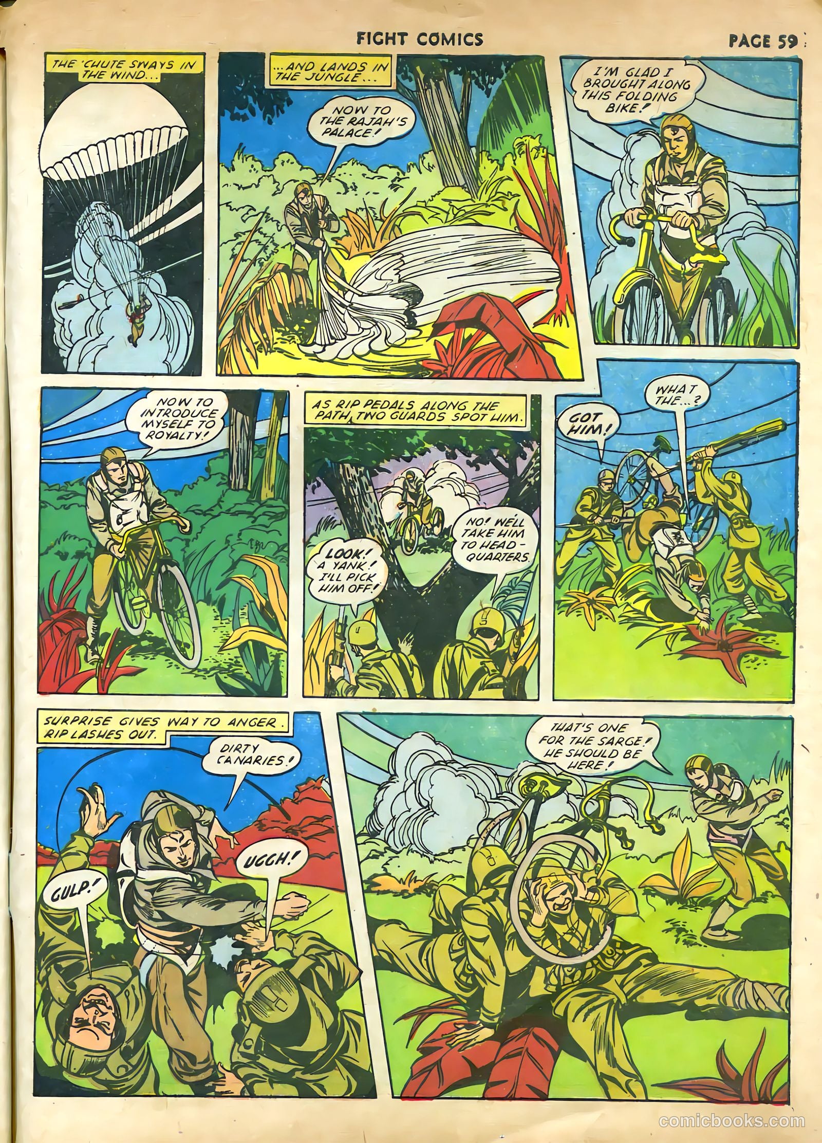 Fight Comics #21 — page 61 of 68