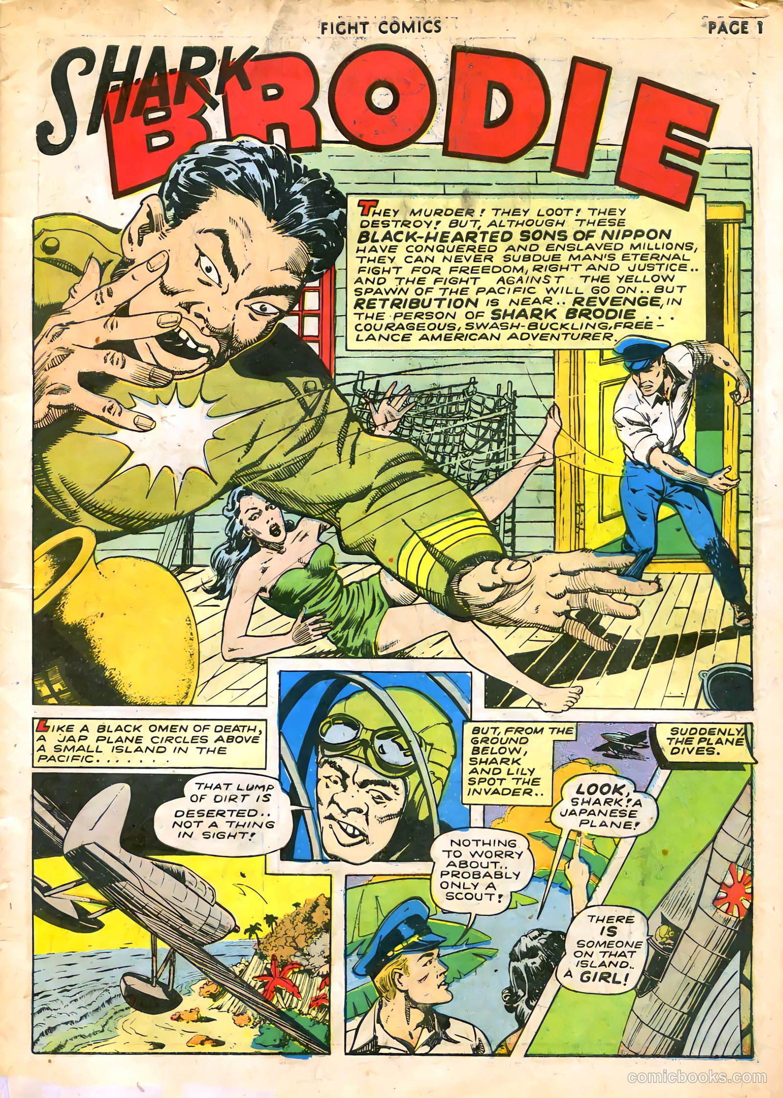 Fight Comics #22 — page 3 of 68