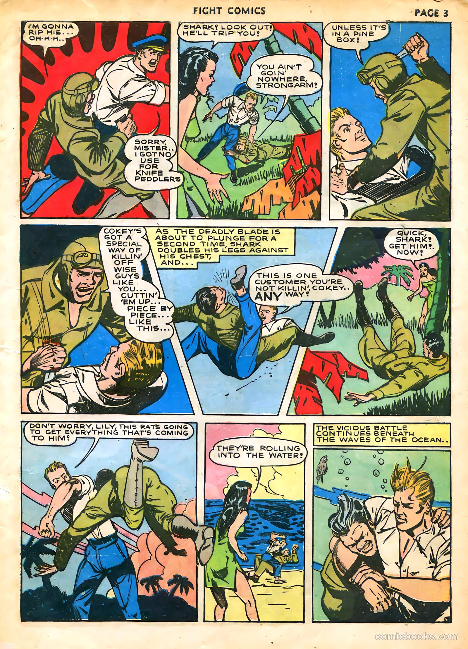 Fight Comics #22 — page 5 of 68