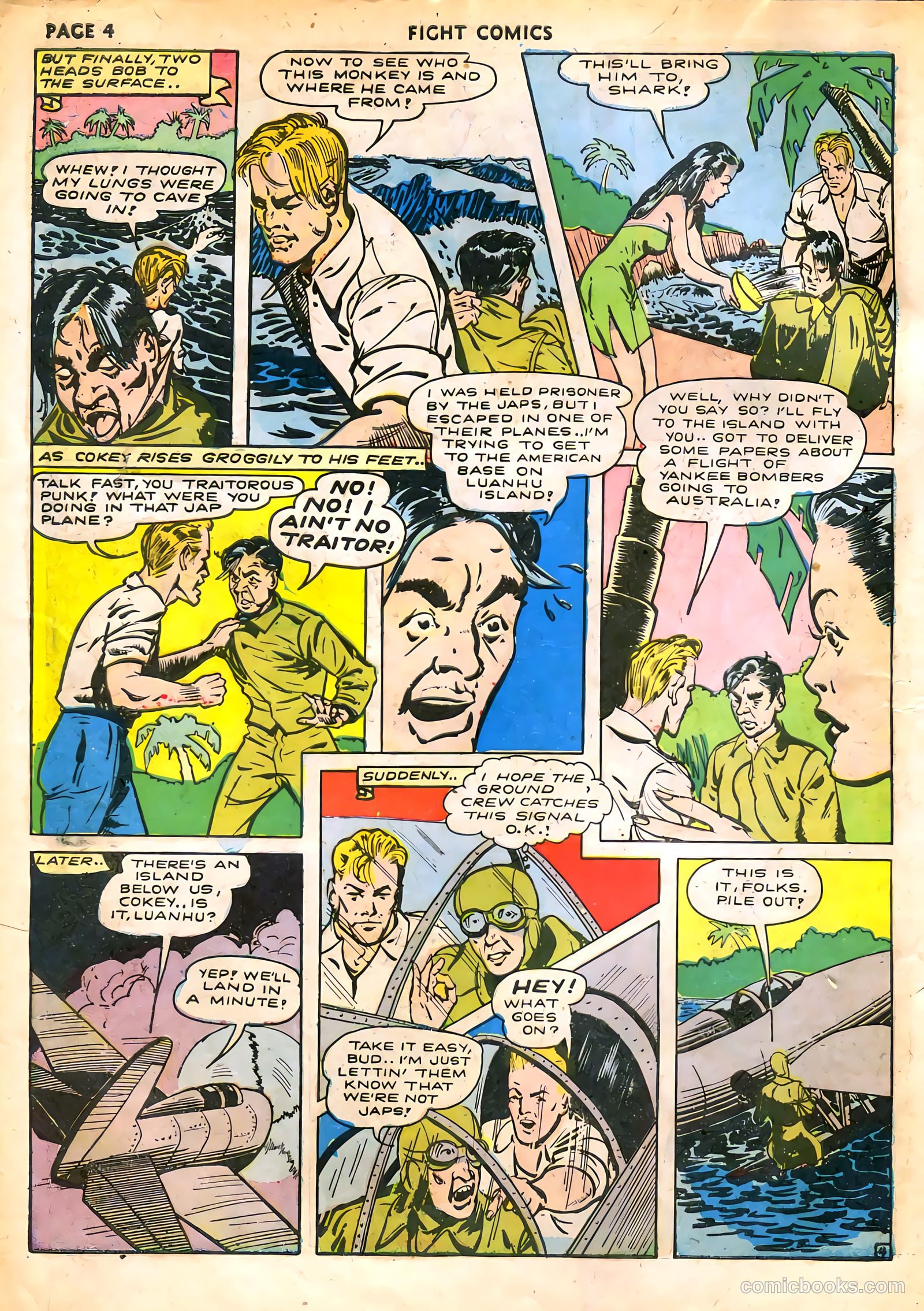 Fight Comics #22 — page 6 of 68