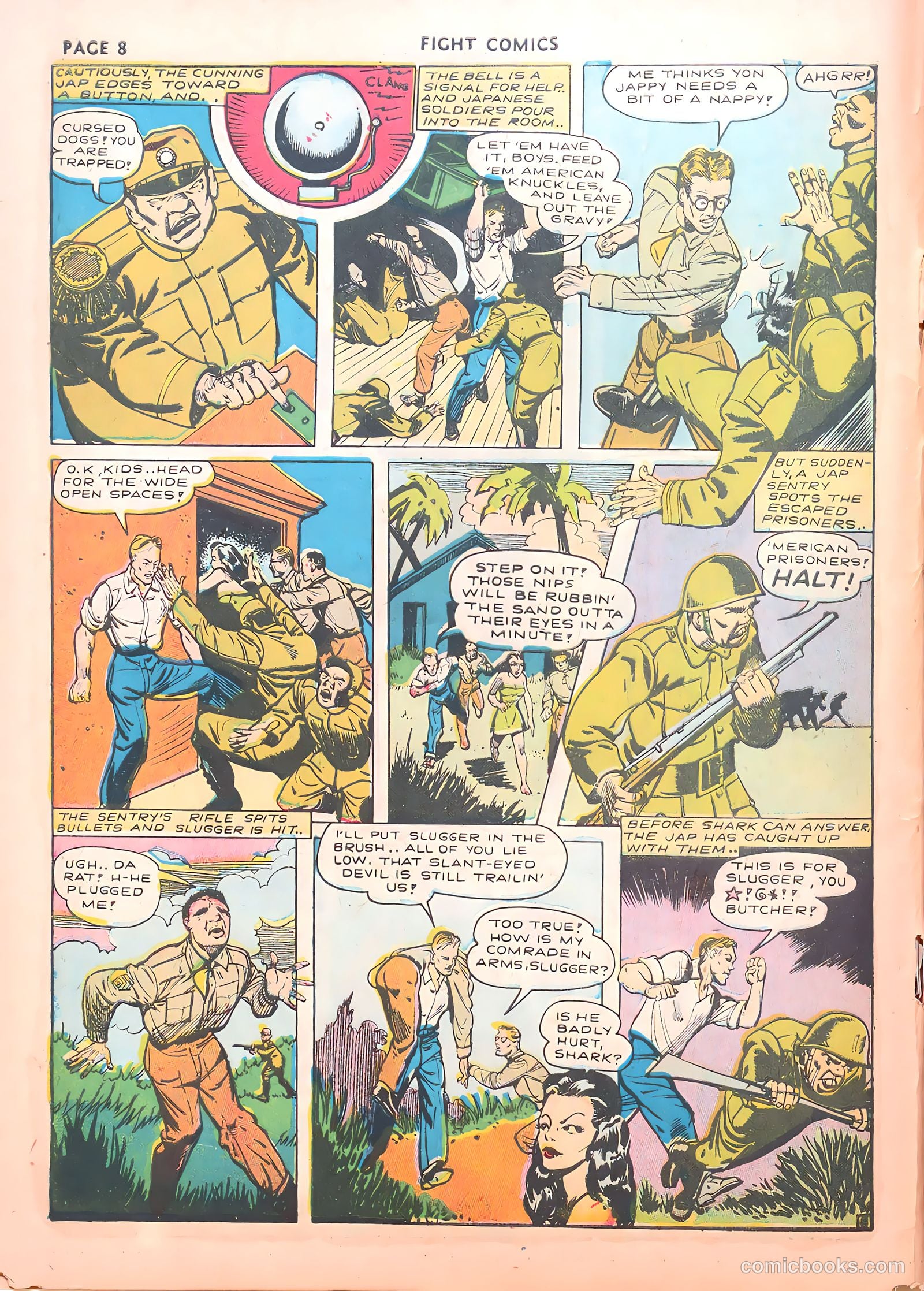 Fight Comics #22 — page 10 of 68