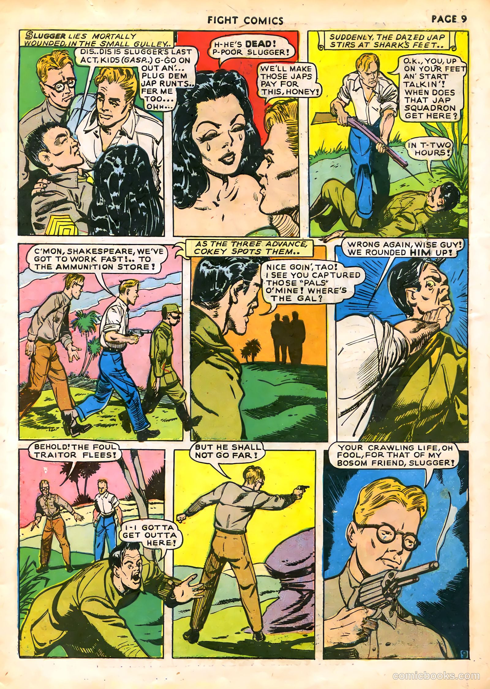 Fight Comics #22 — page 11 of 68