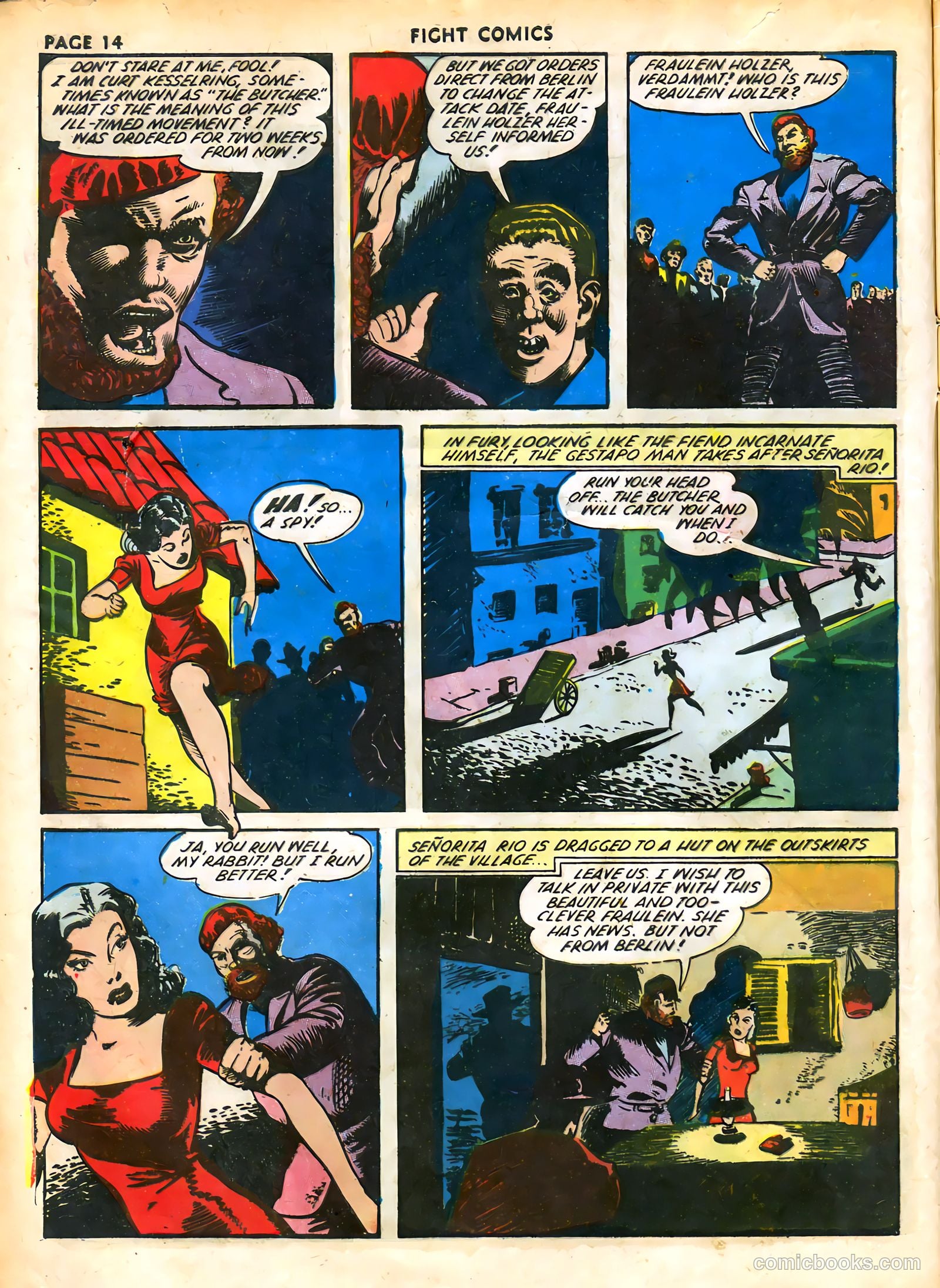 Fight Comics #22 — page 16 of 68