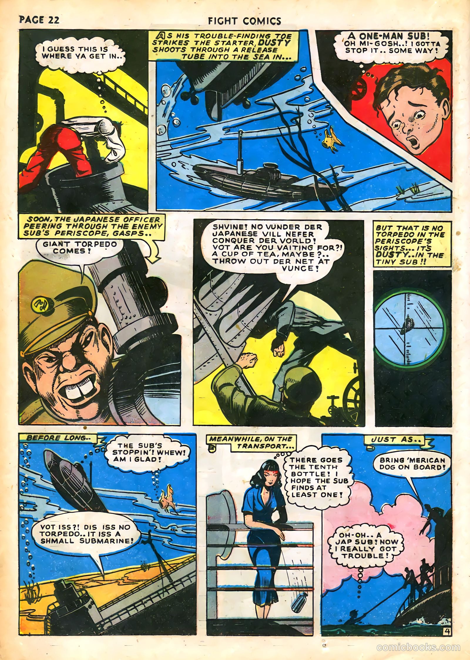 Fight Comics #22 — page 24 of 68