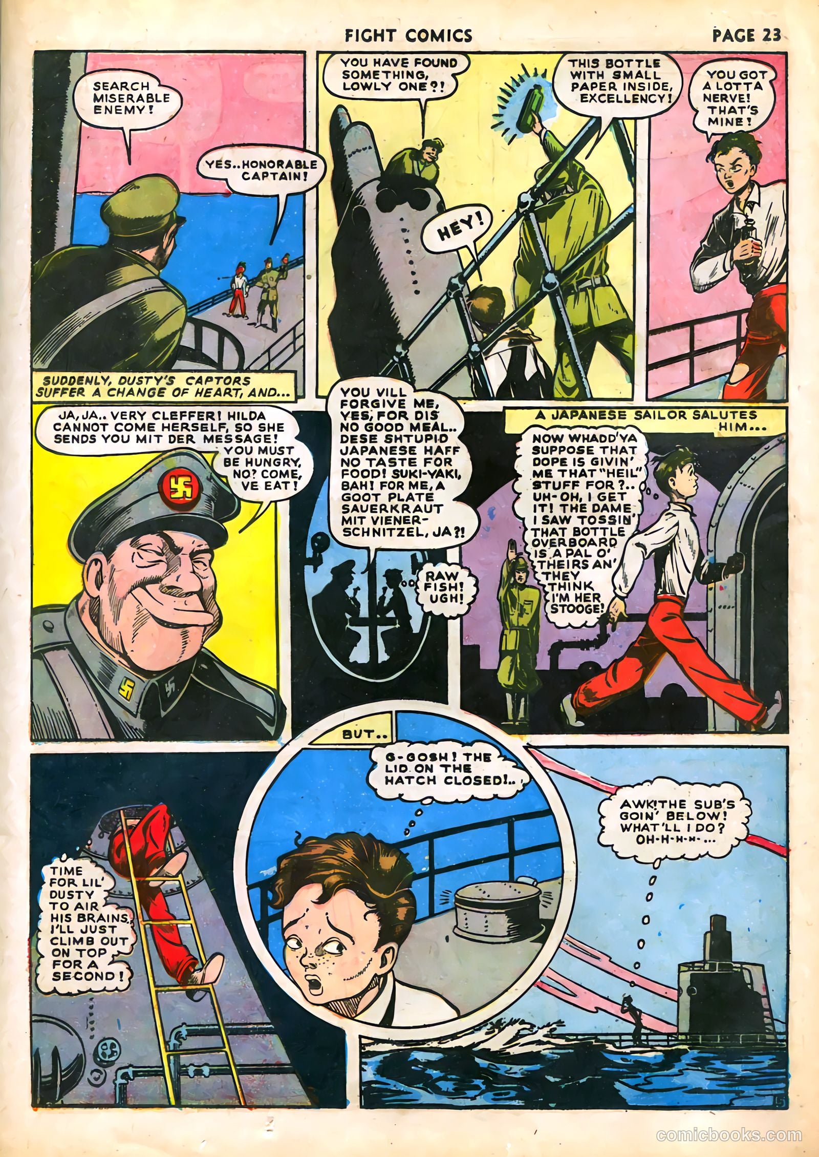 Fight Comics #22 — page 25 of 68