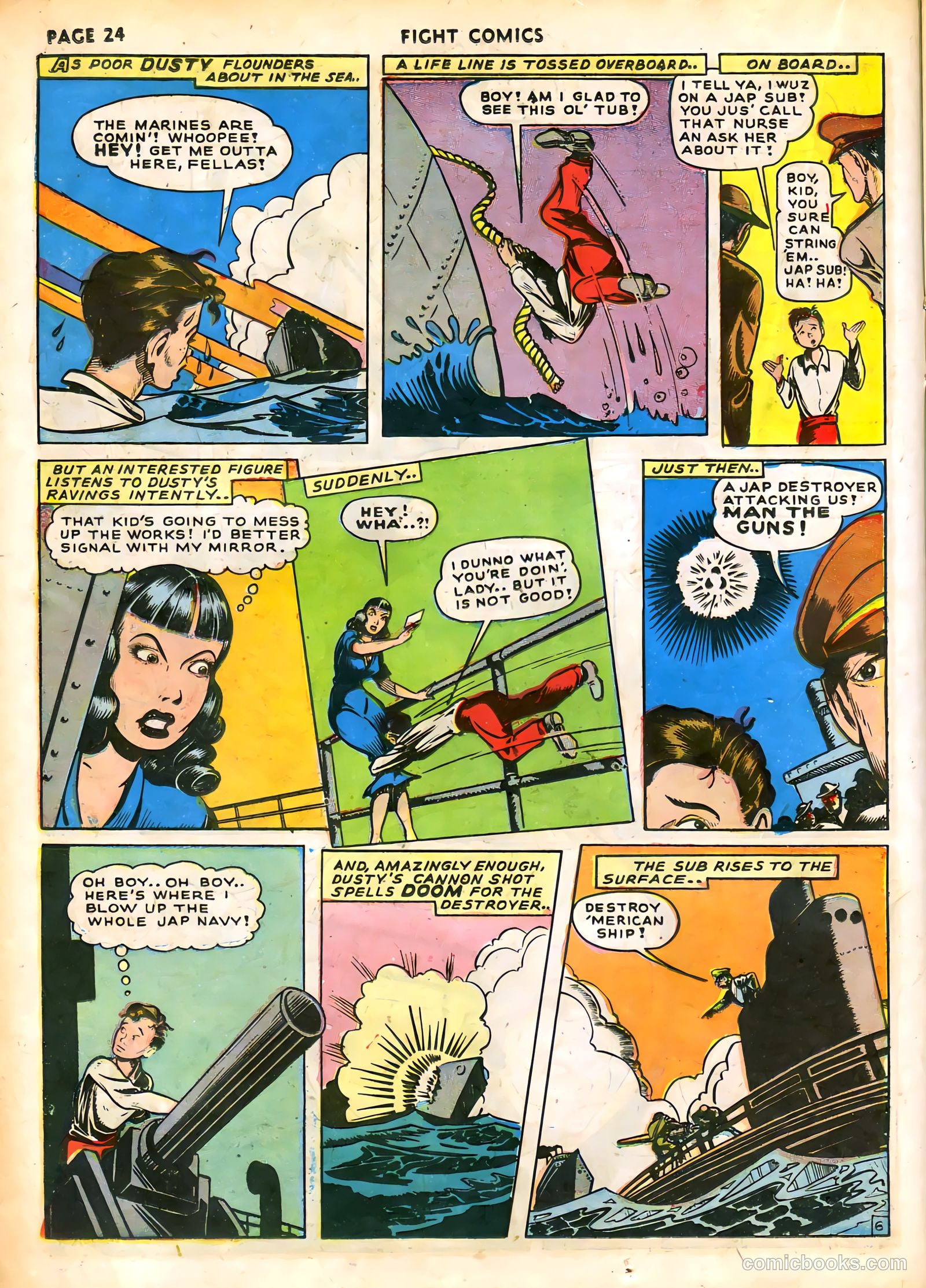 Fight Comics #22 — page 26 of 68