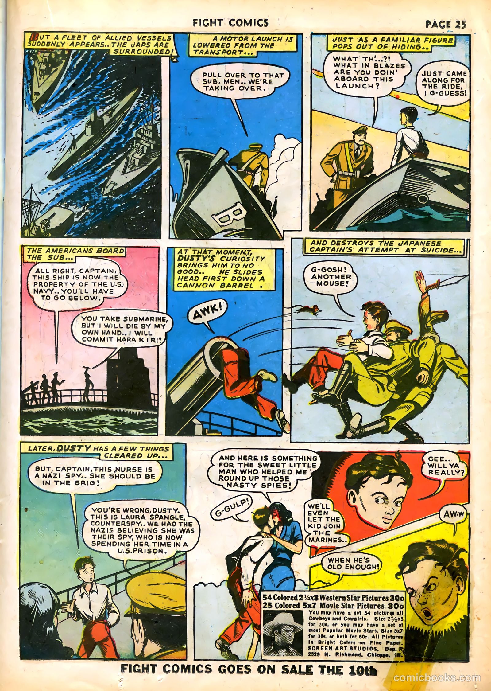 Fight Comics #22 — page 27 of 68