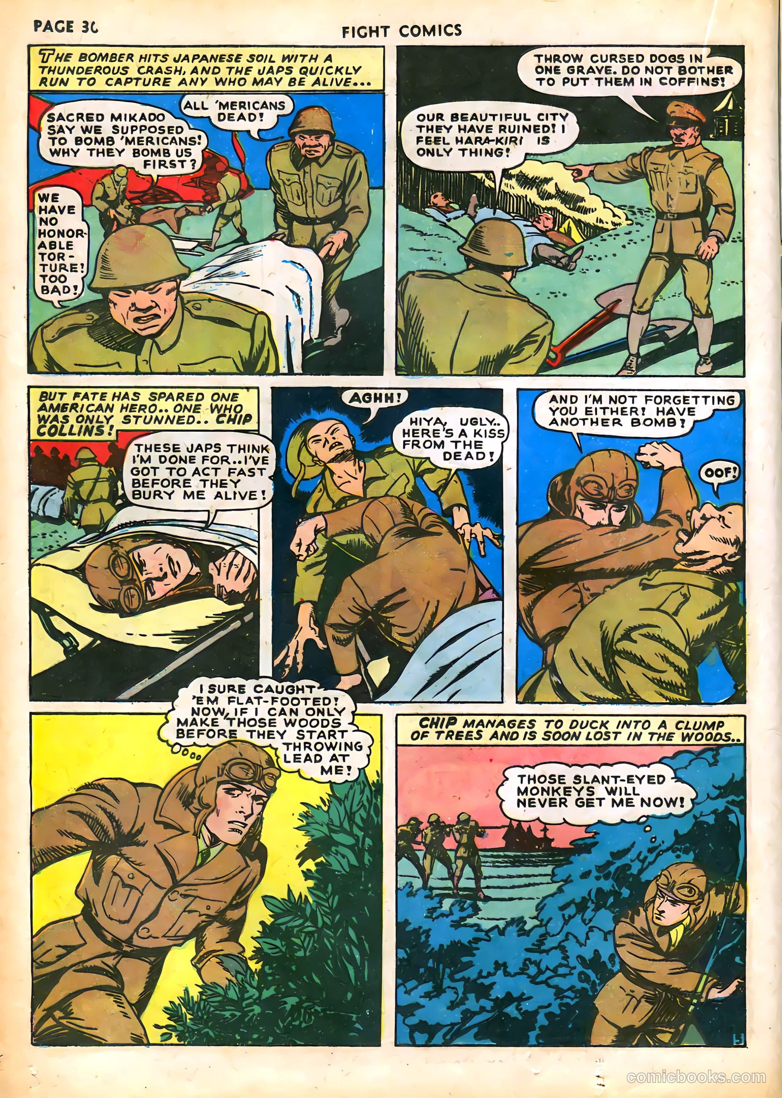 Fight Comics #22 — page 32 of 68
