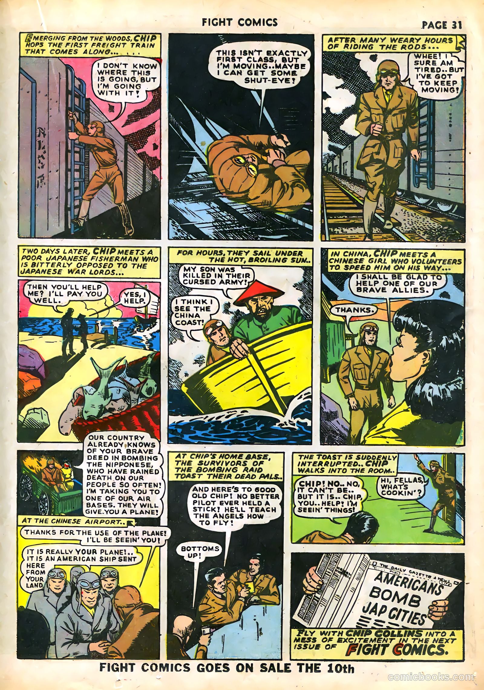Fight Comics #22 — page 33 of 68