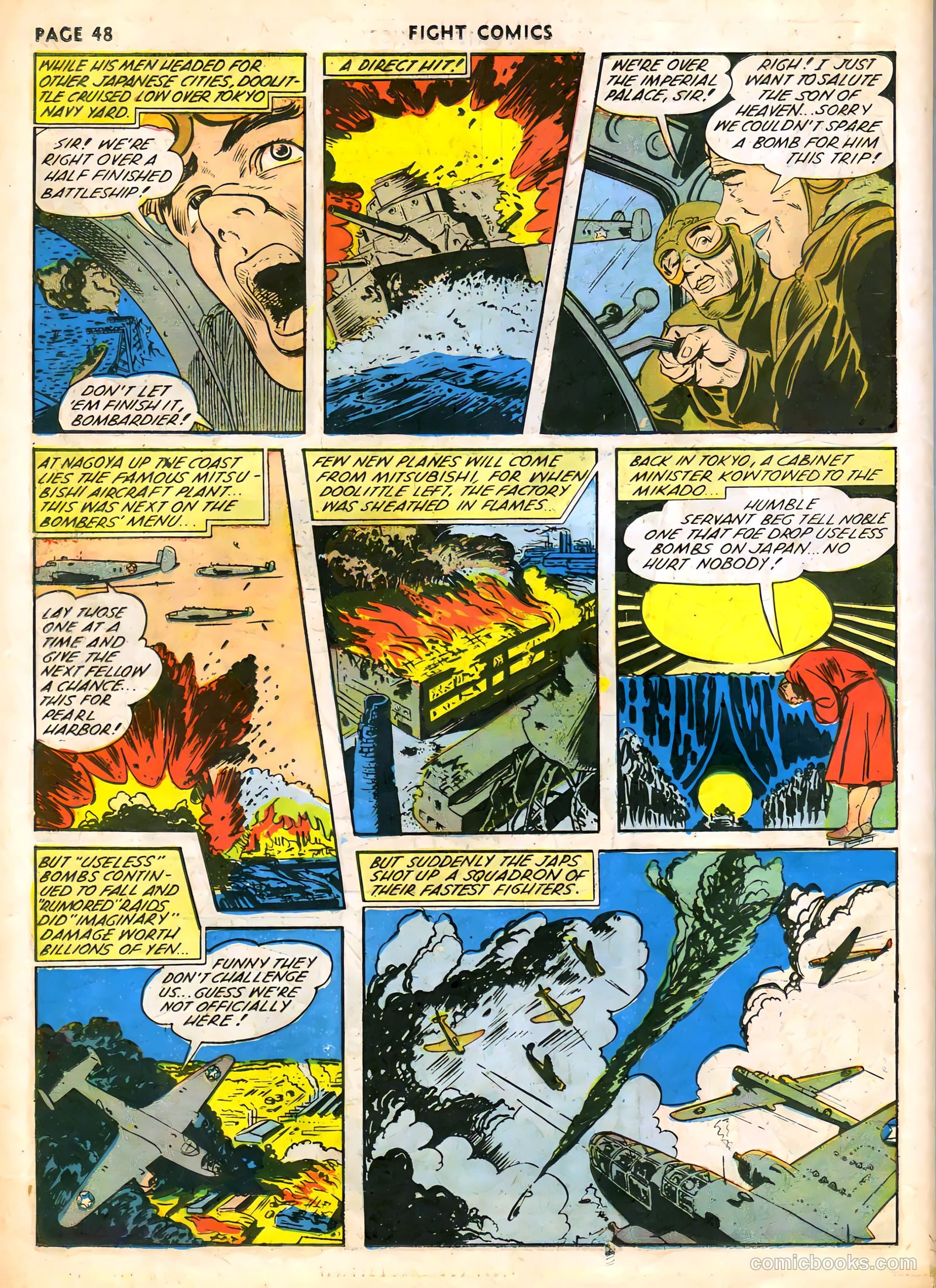 Fight Comics #22 — page 50 of 68