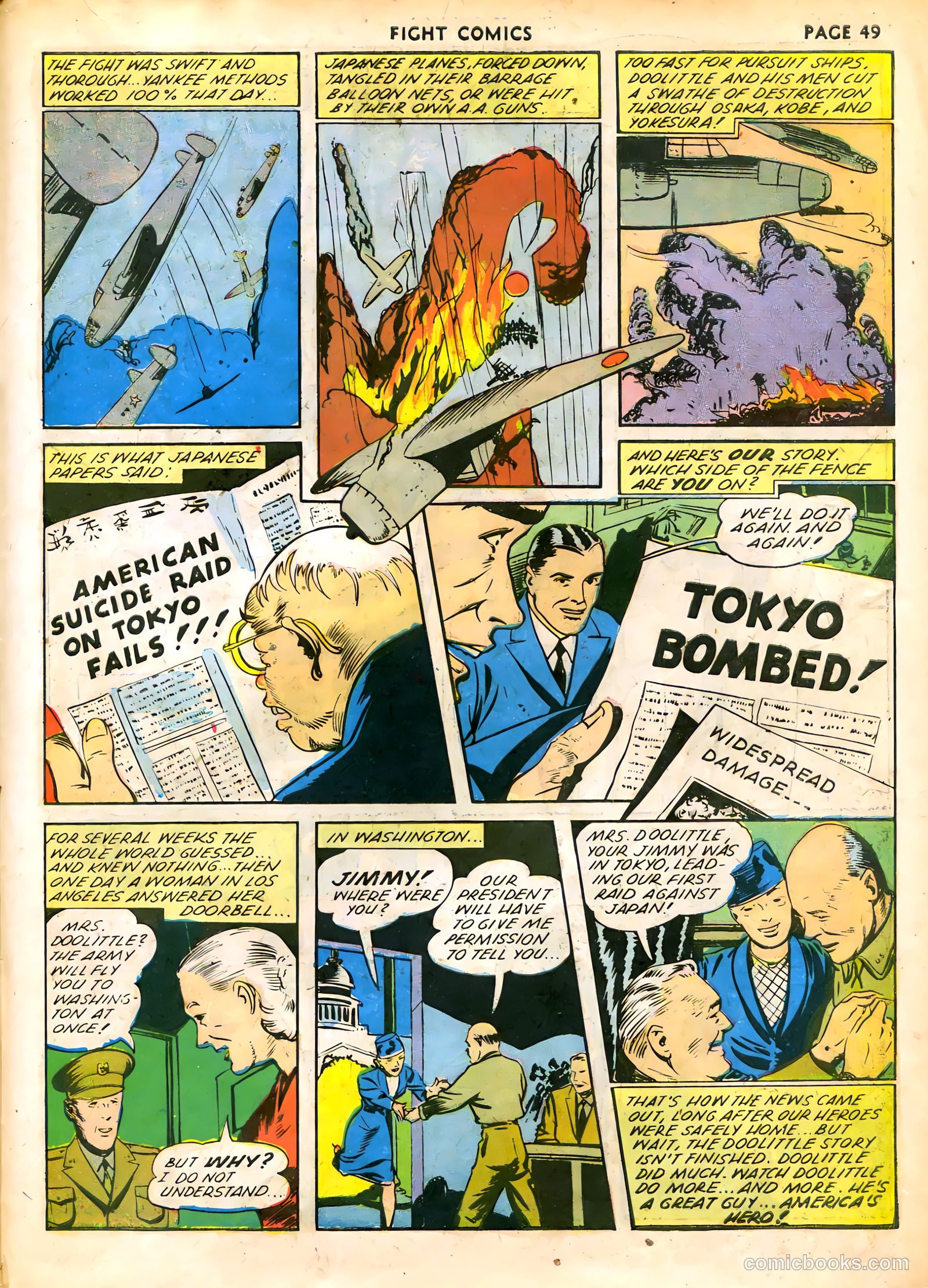Fight Comics #22 — page 51 of 68