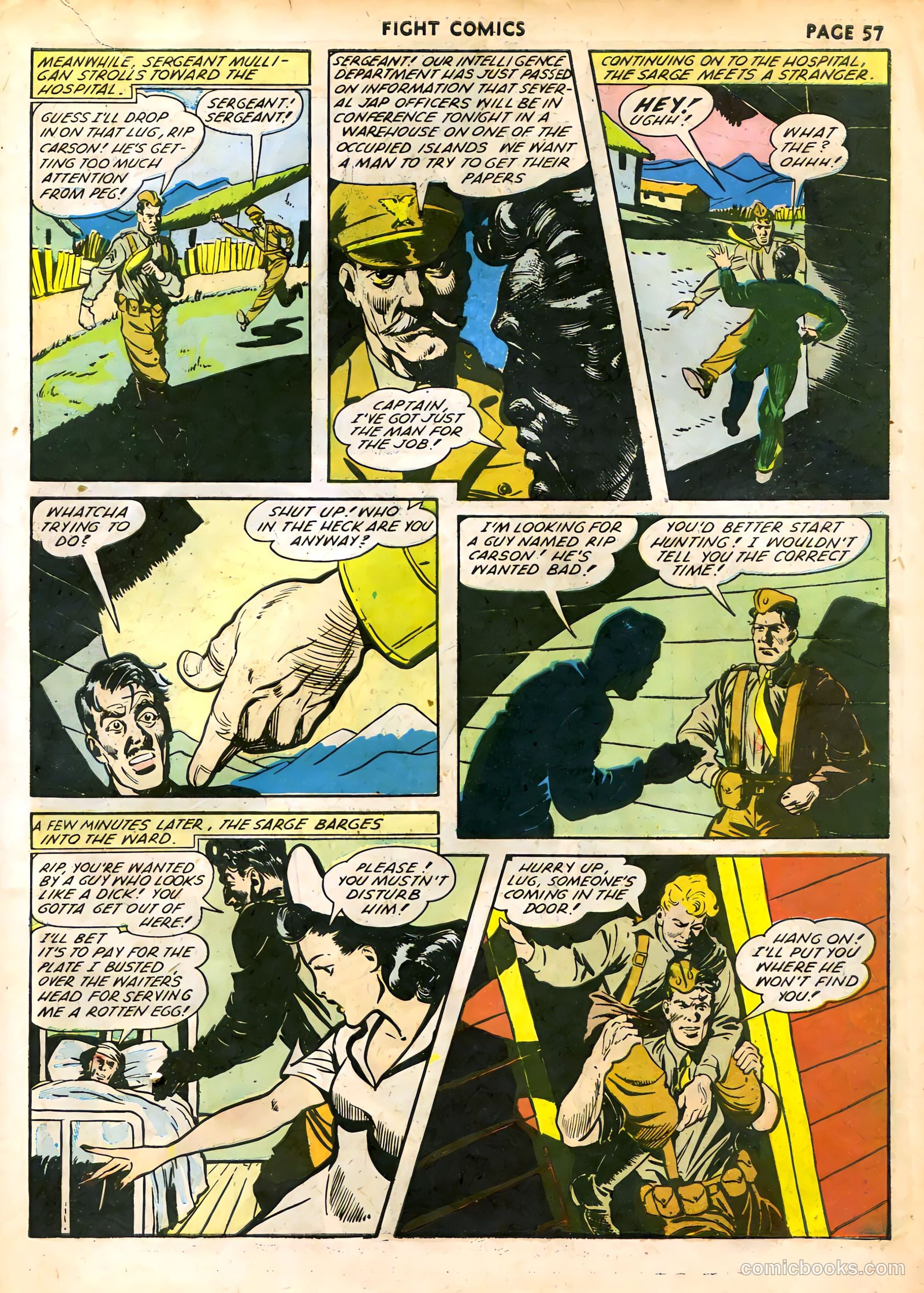 Fight Comics #22 — page 59 of 68