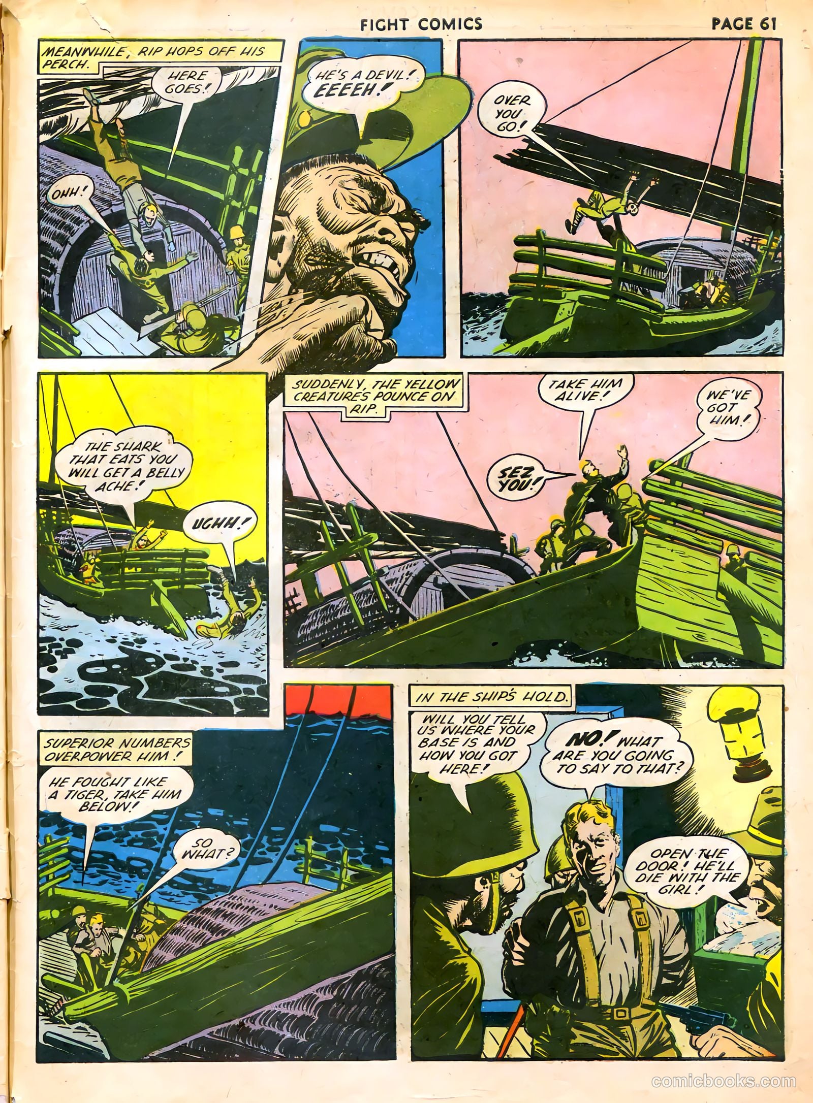 Fight Comics #22 — page 63 of 68