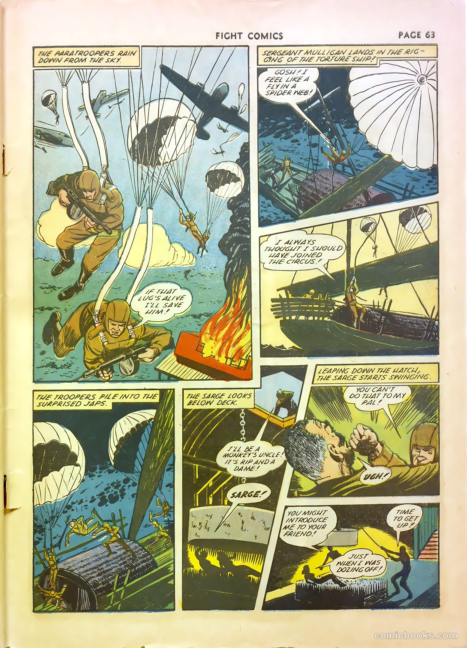 Fight Comics #22 — page 65 of 68