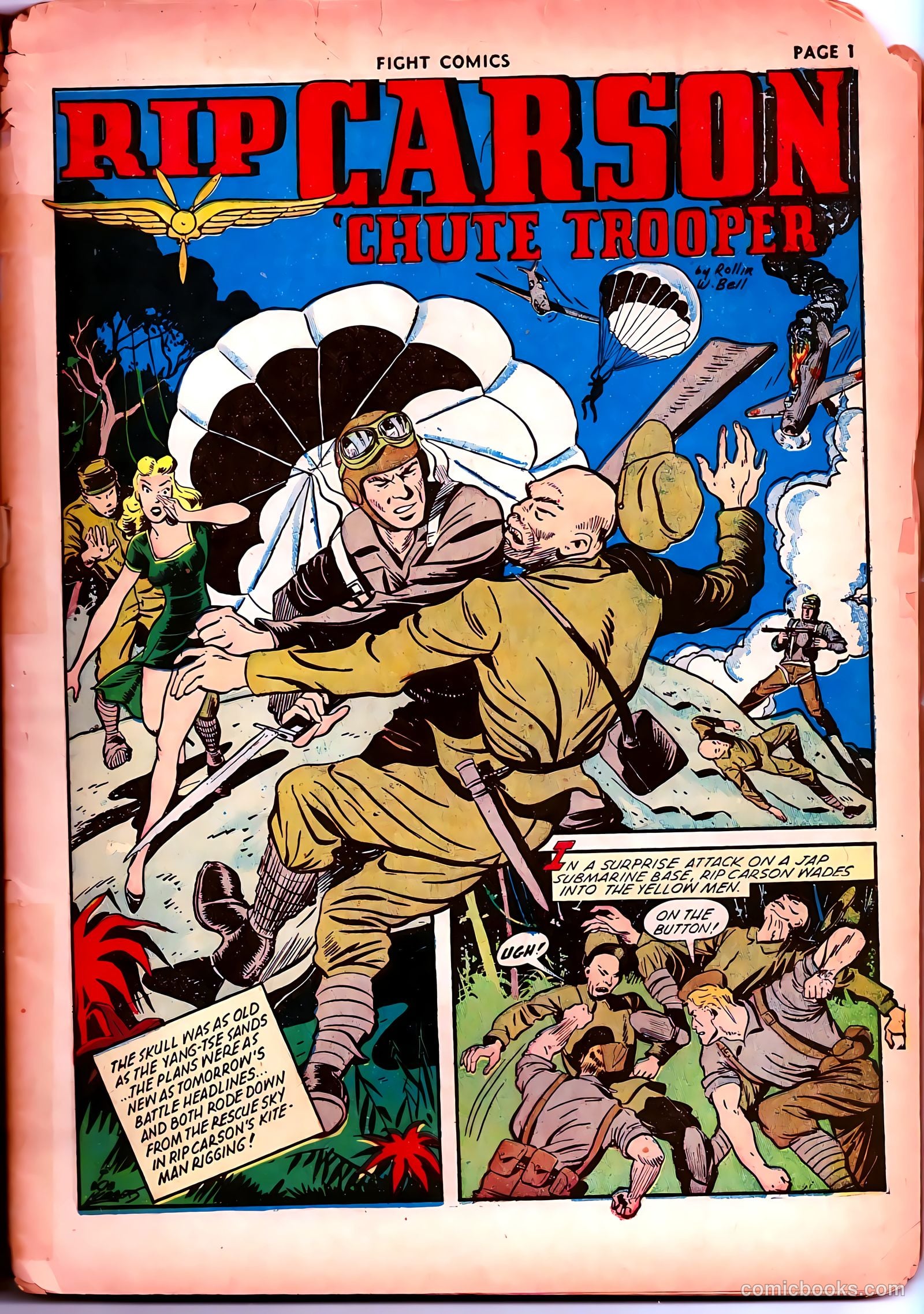 Fight Comics #23 — page 3 of 68