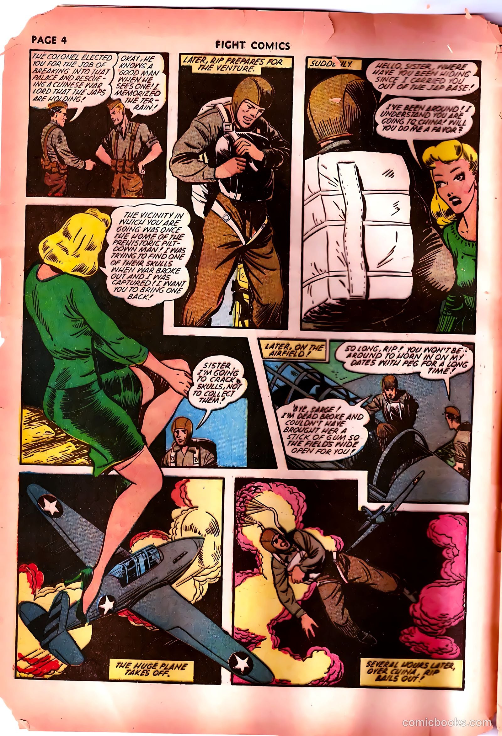 Fight Comics #23 — page 6 of 68