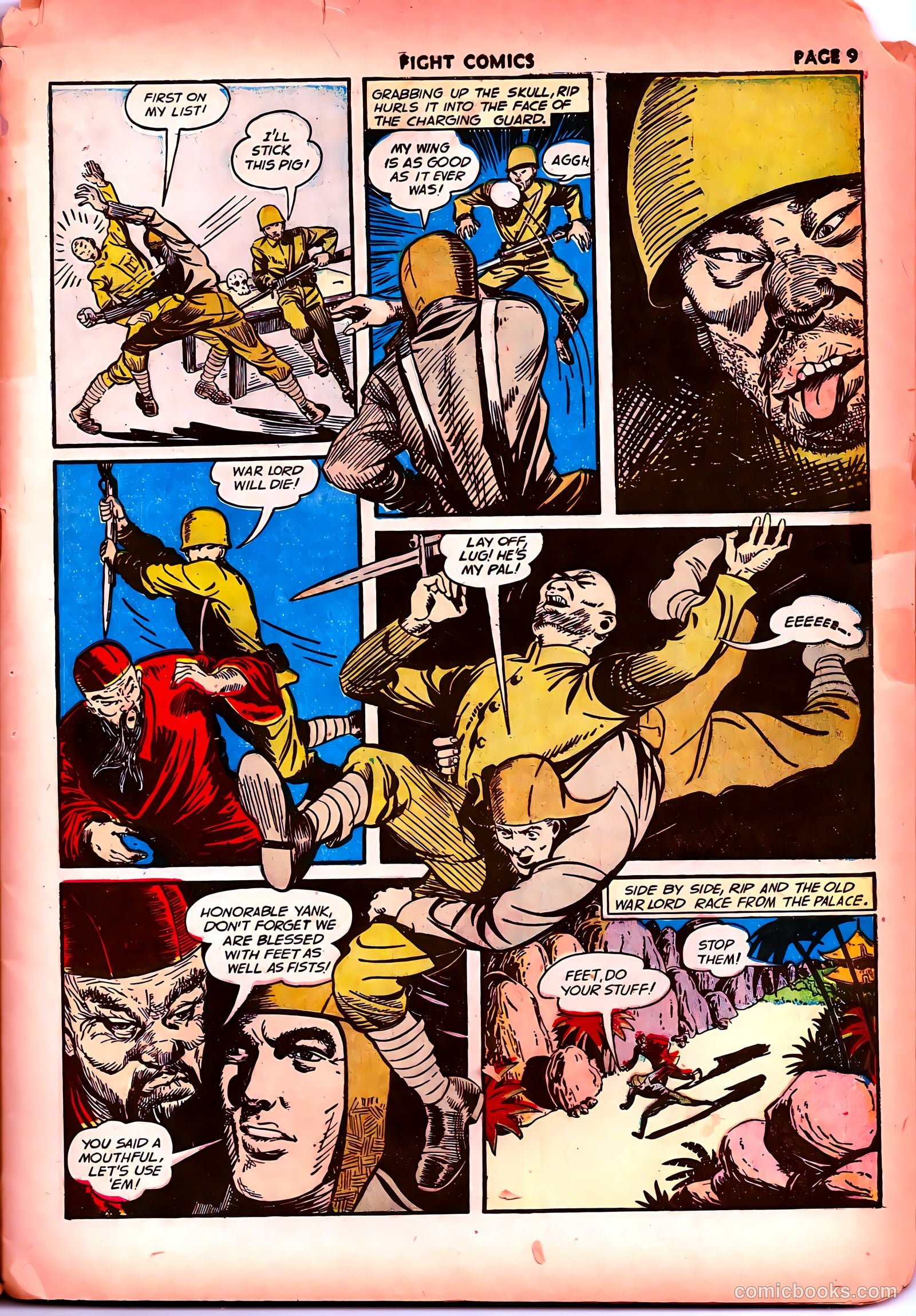 Fight Comics #23 — page 11 of 68