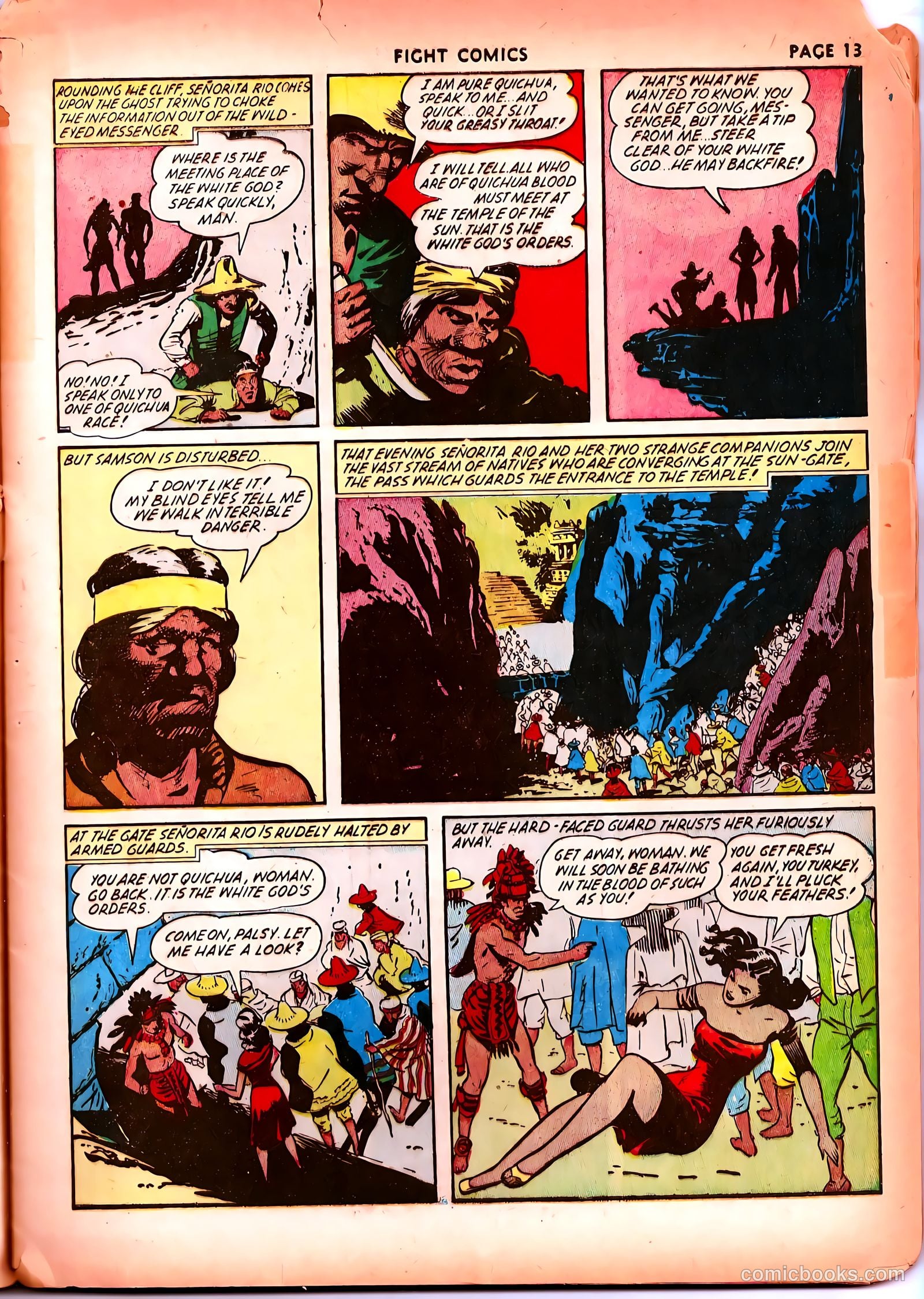 Fight Comics #23 — page 15 of 68