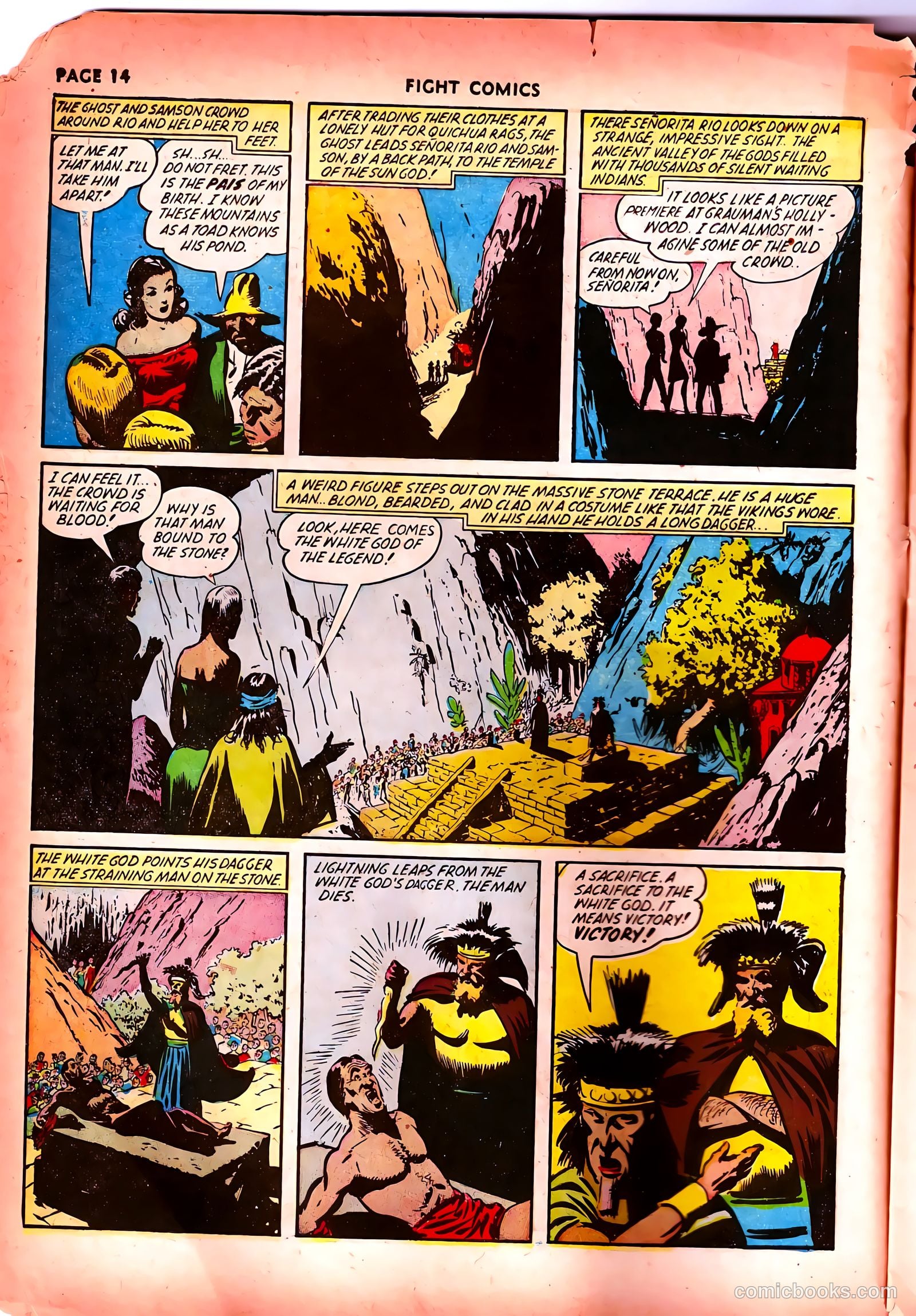 Fight Comics #23 — page 16 of 68