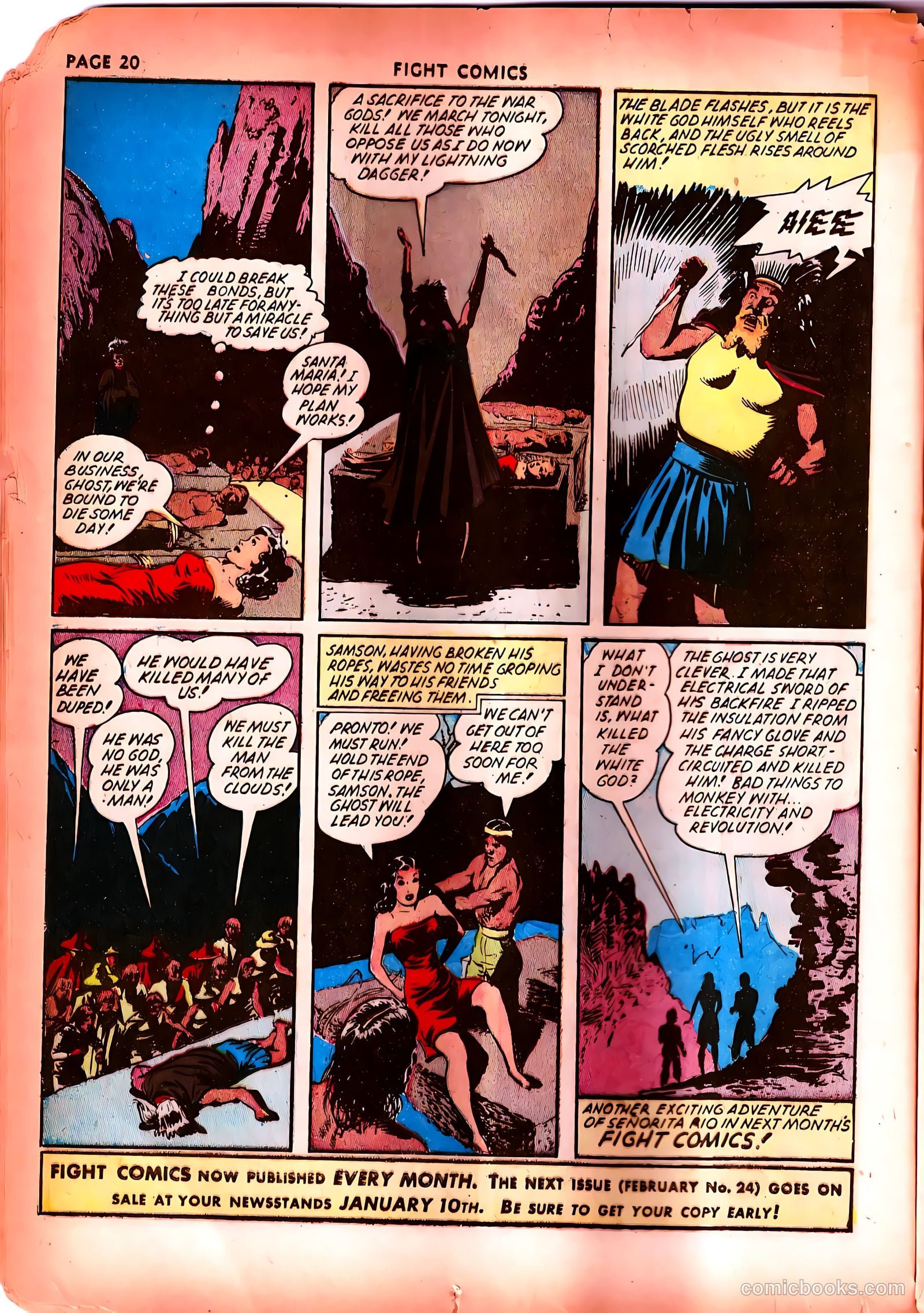 Fight Comics #23 — page 22 of 68