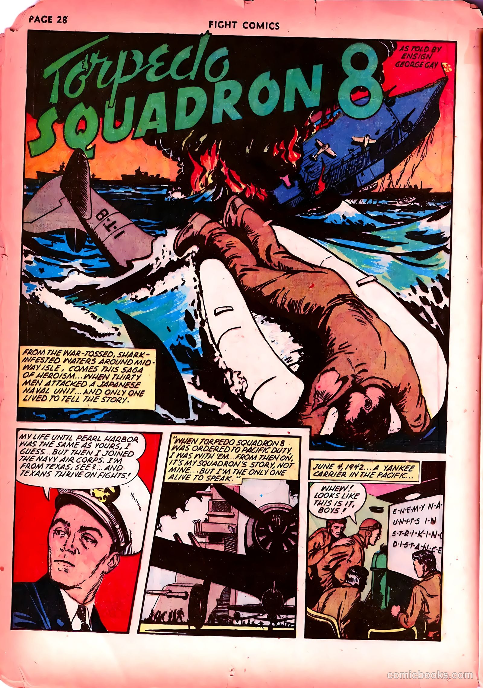 Fight Comics #23 — page 30 of 68