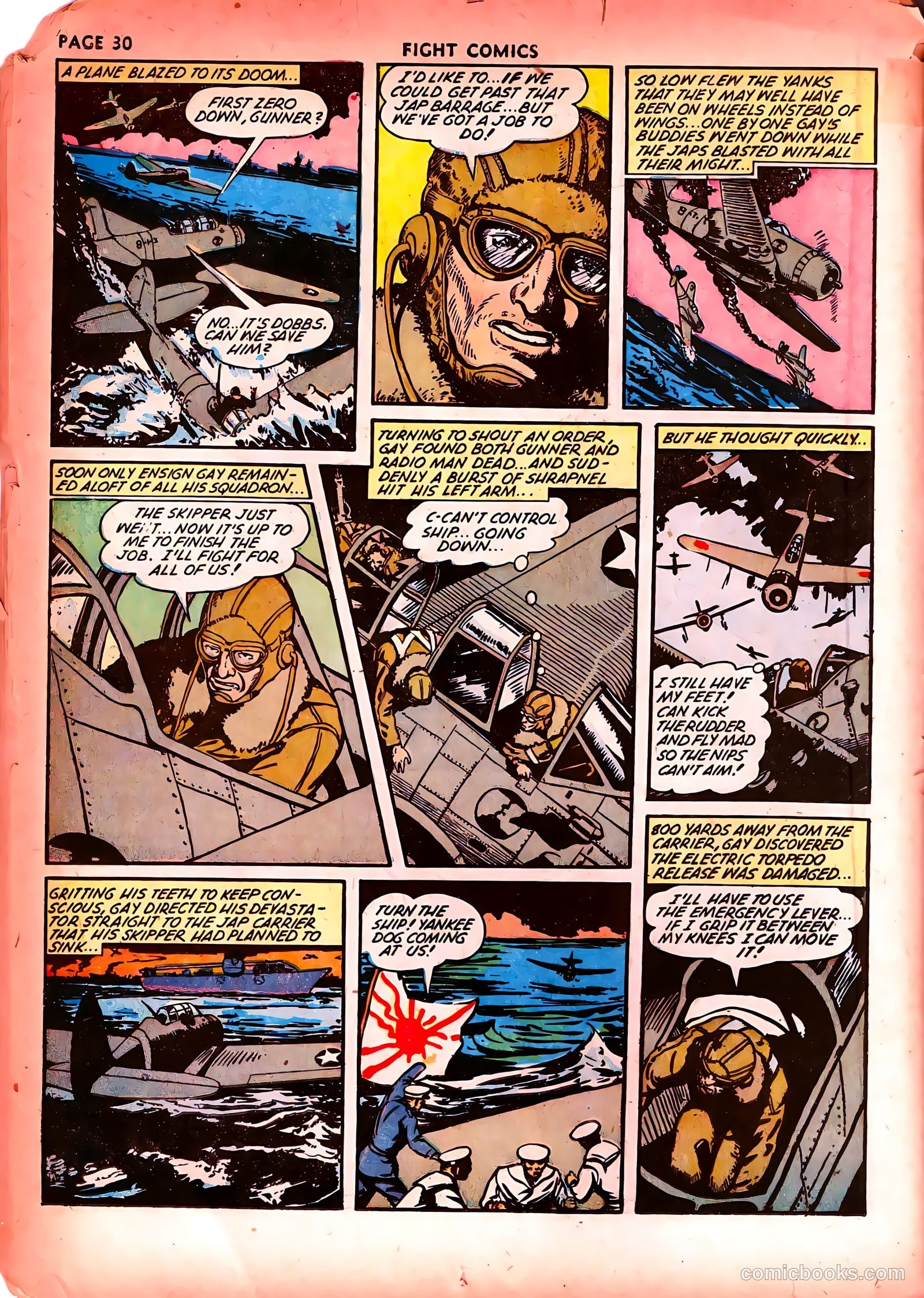 Fight Comics #23 — page 32 of 68