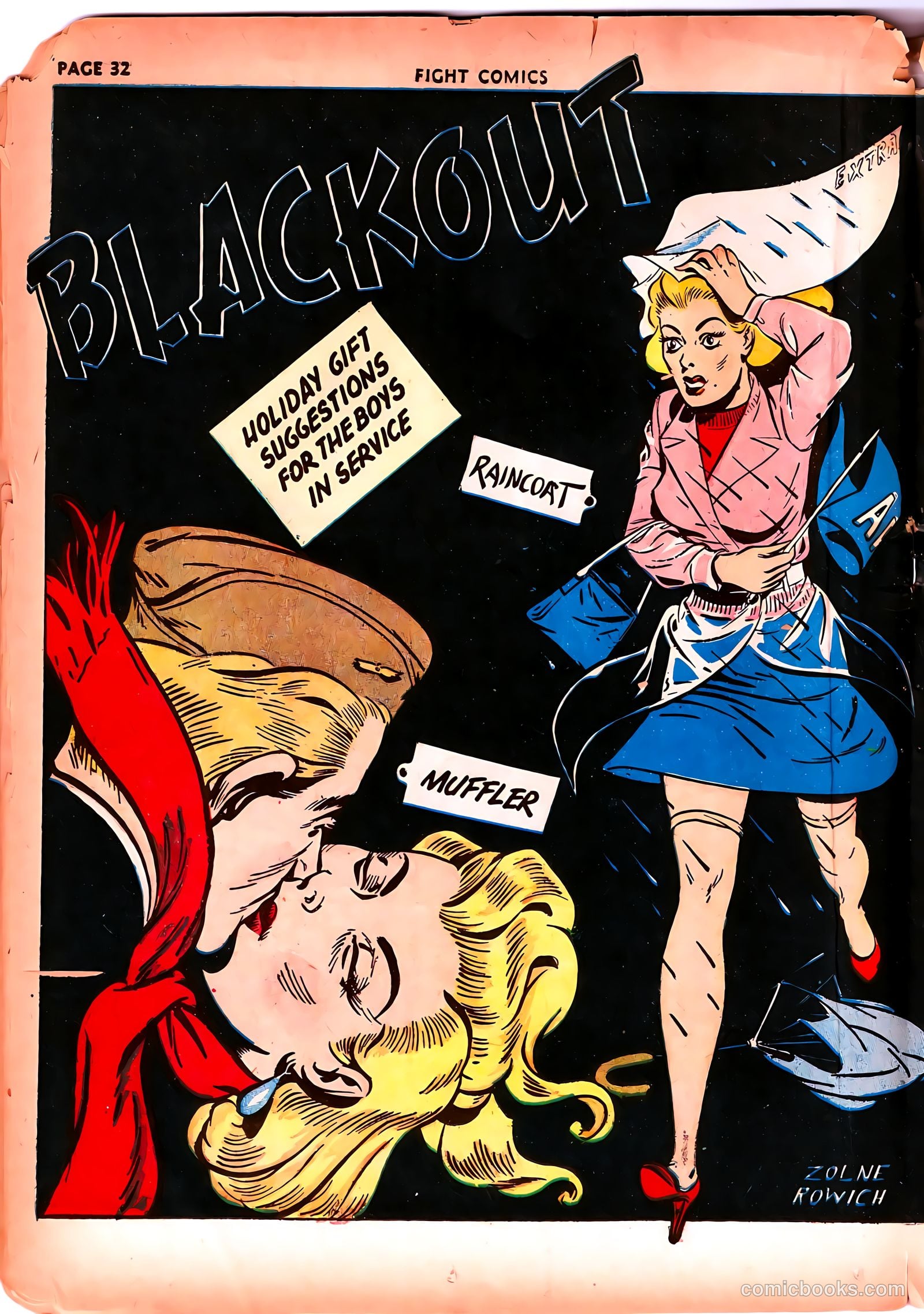 Fight Comics #23 — page 34 of 68