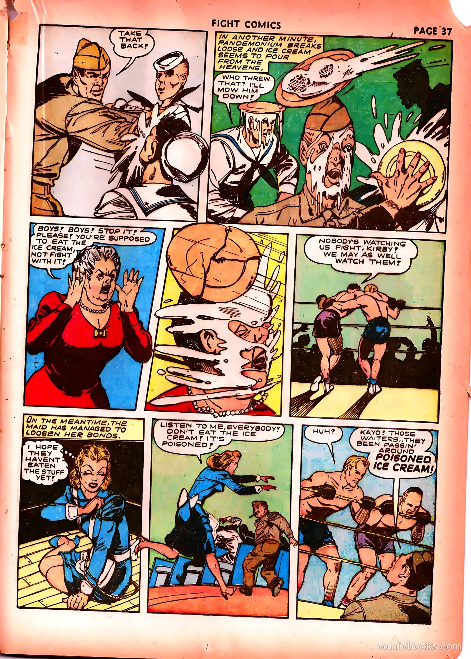 Fight Comics #23 — page 39 of 68